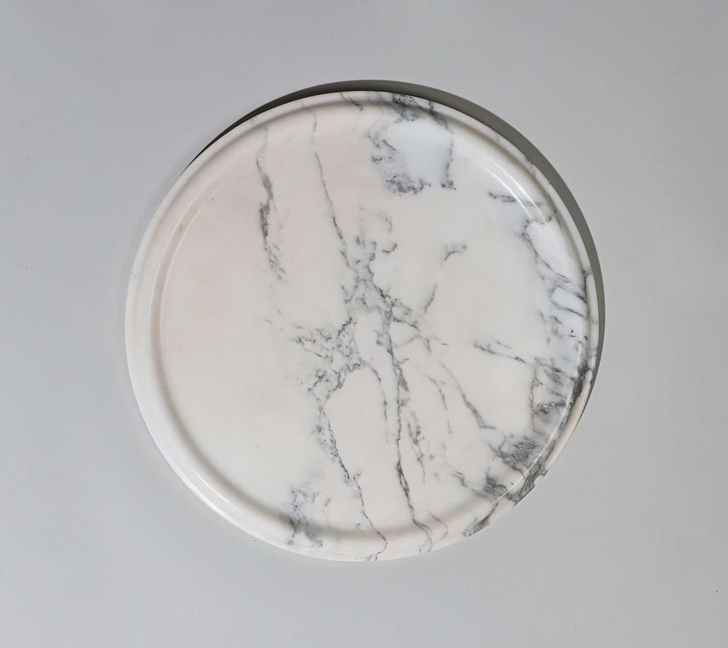 Dominion handmade marble decorative tray