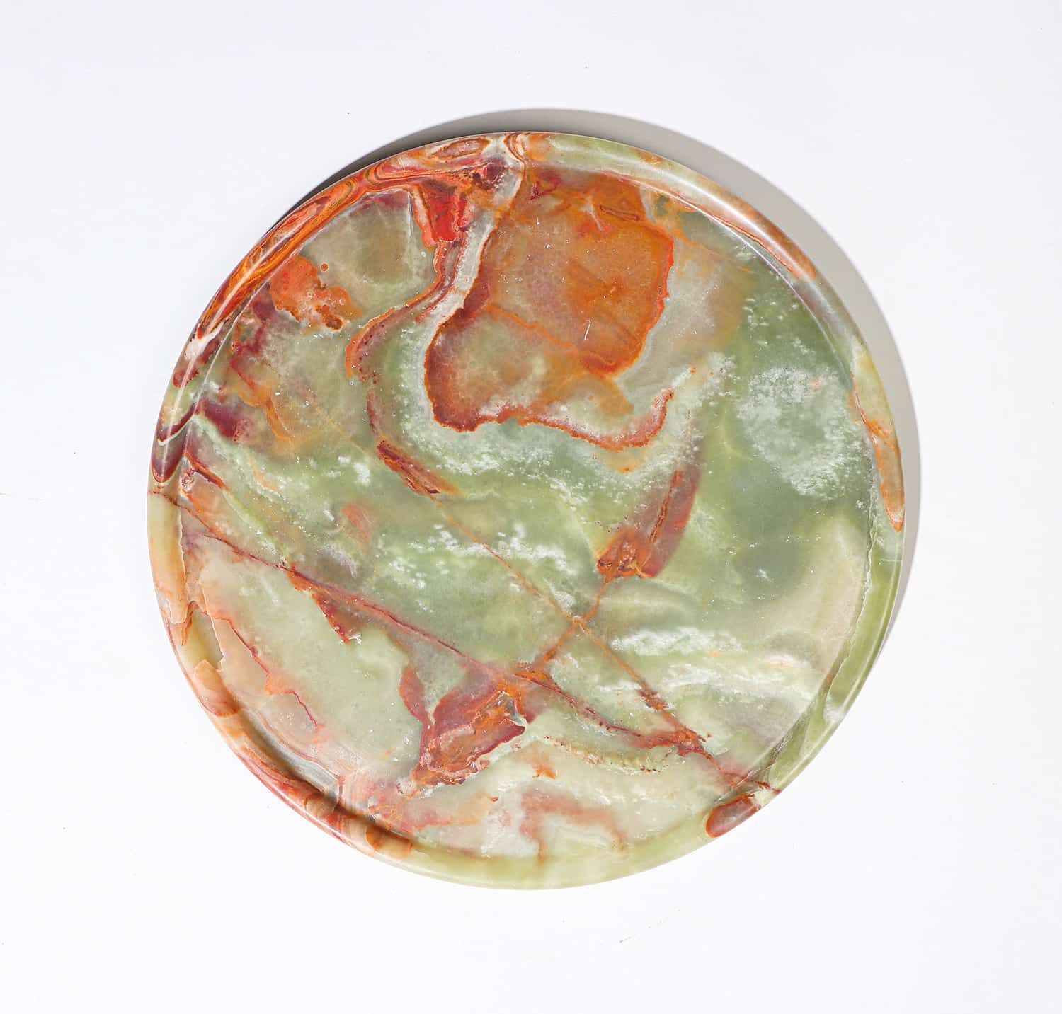 Under the Sea handmade marble decorative tray