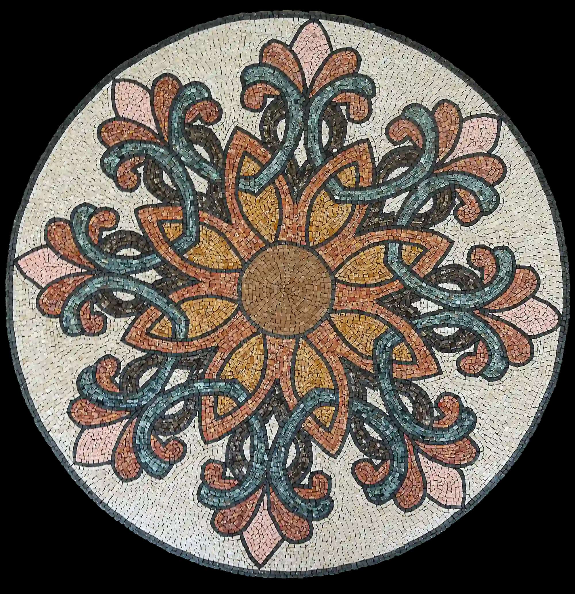 Aliyah handmade marble mosaic (Nature)