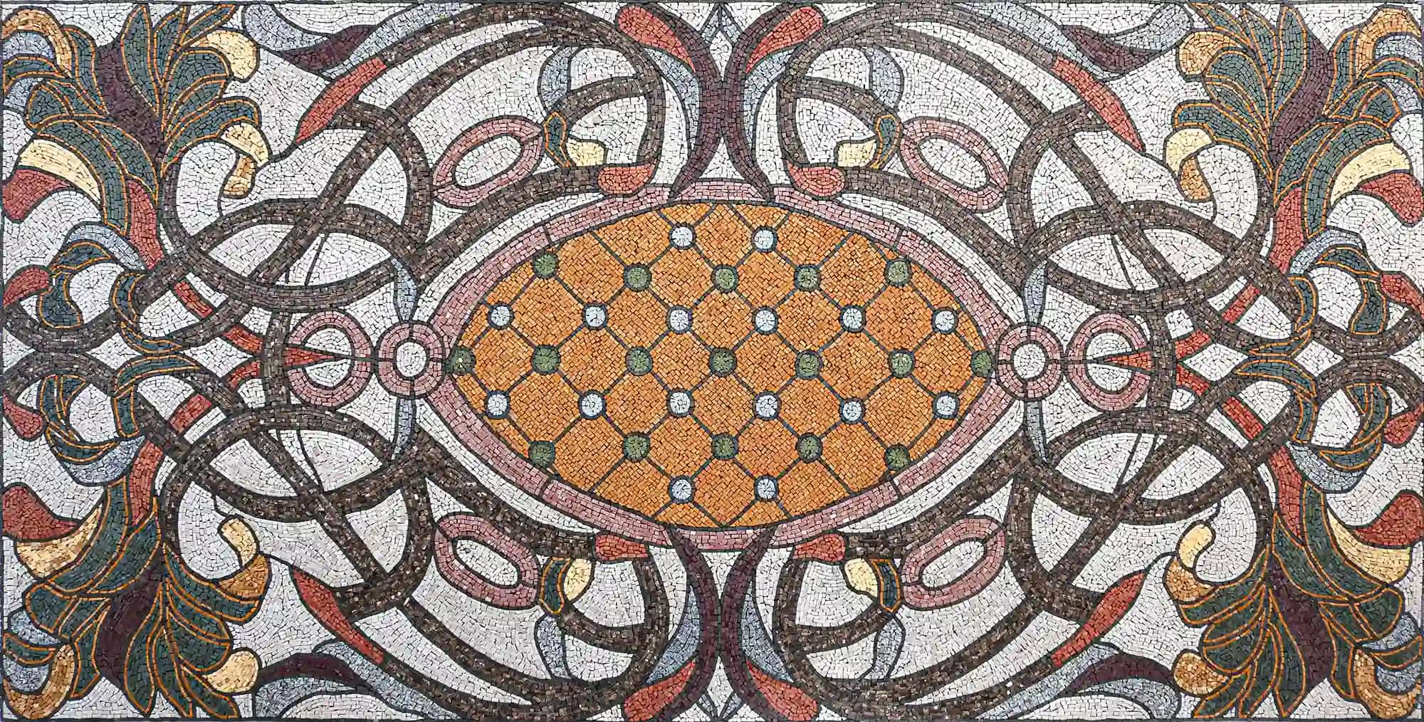 Flora handmade marble mosaic (Others)