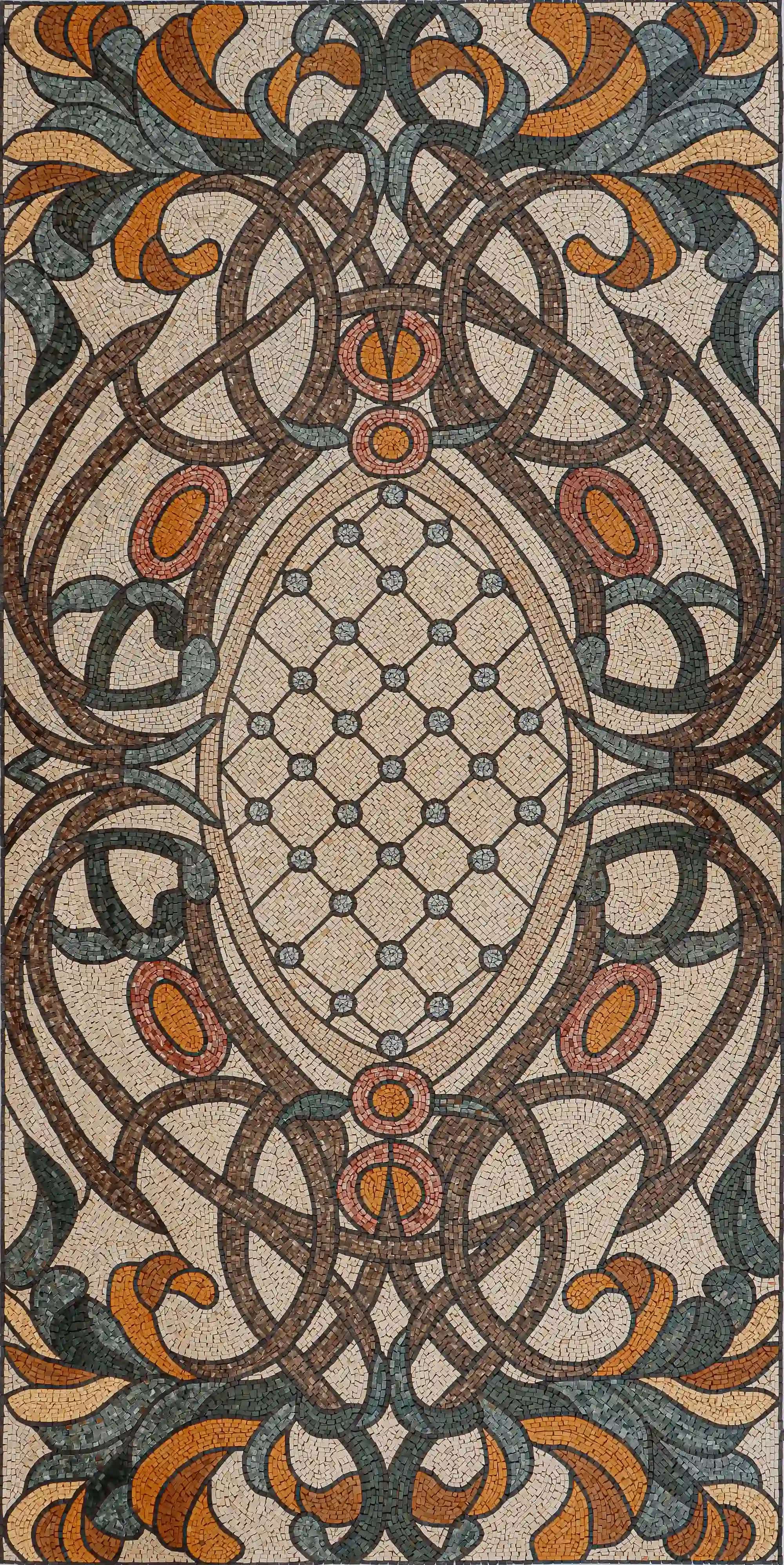Gratitude handmade marble mosaic (Others)