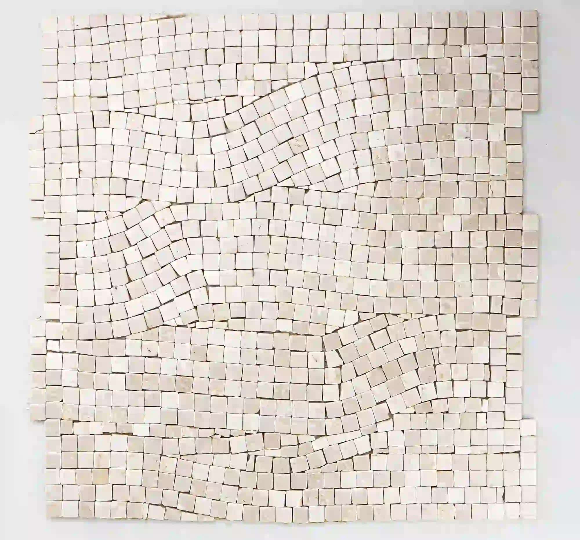 Alabaster floor tile in tunisian beige marble