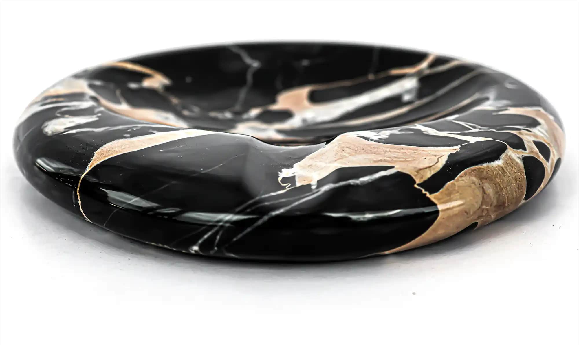 Electric Heart handmade marble ashtray