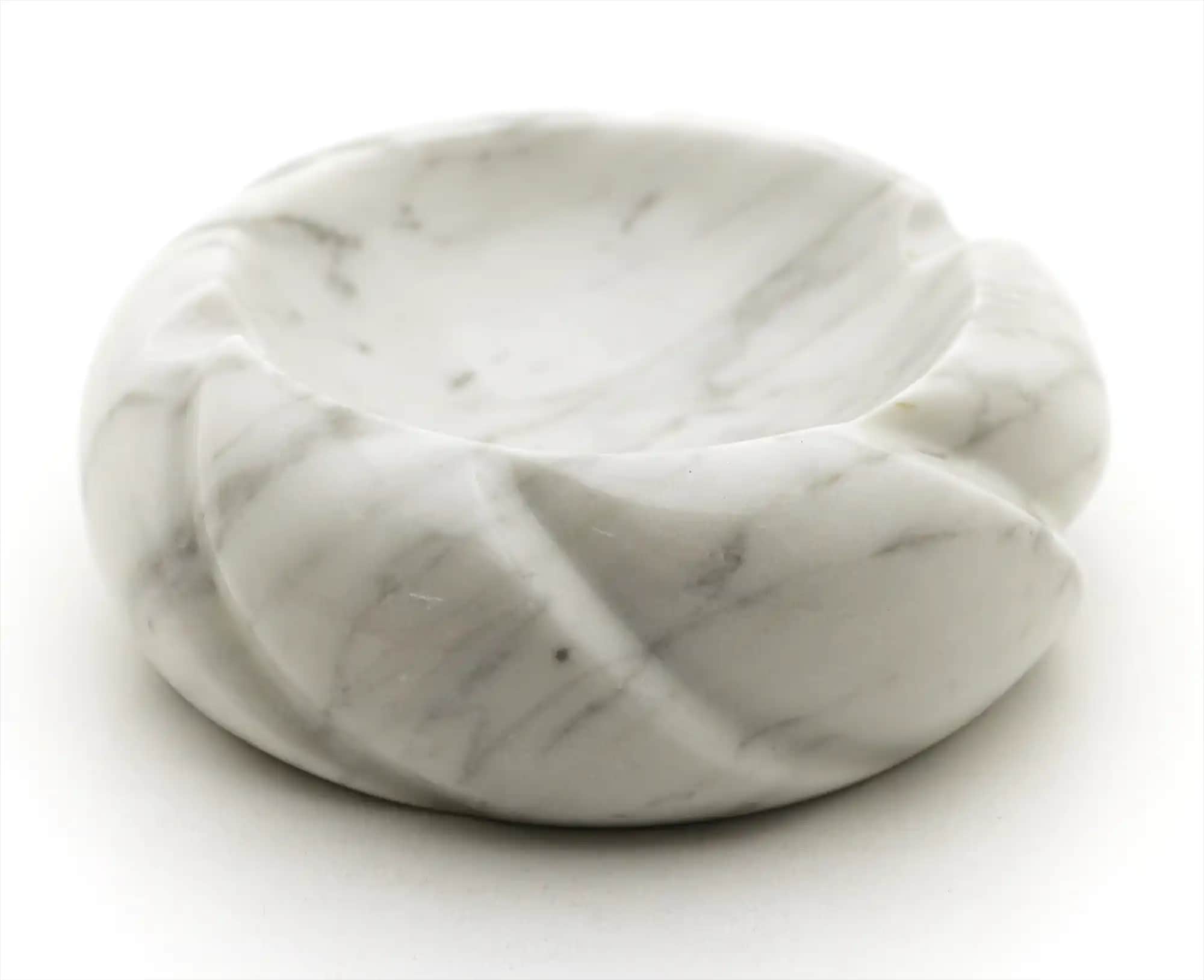 The White Swan handmade marble ashtray