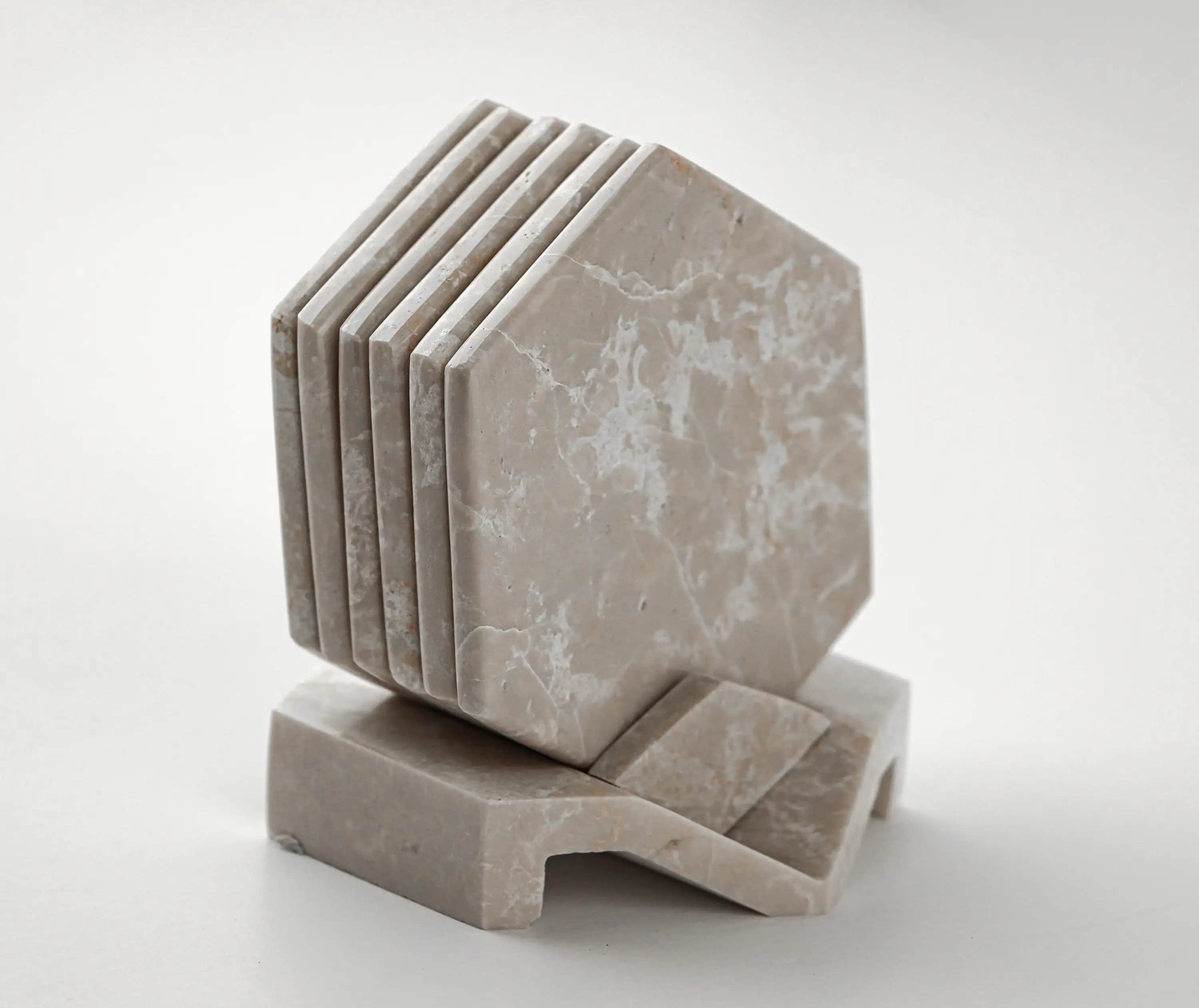 Denise handmade marble coaster