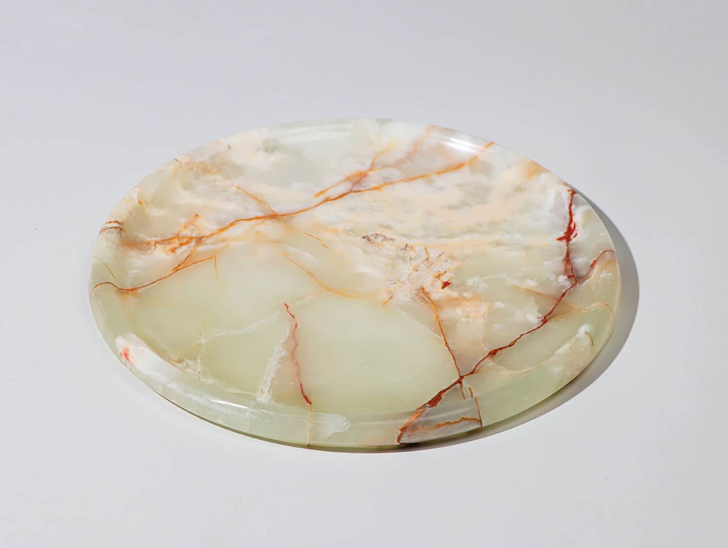 Loam Scratch handmade marble decorative tray