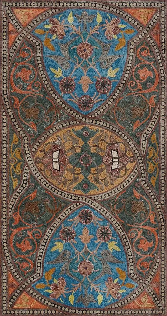 Patio – Mosaic Designs handmade marble mosaic (Abstract)