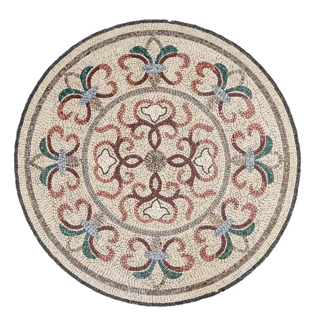 Charlotte – Mosaic Designs handmade marble mosaic (Geometric)