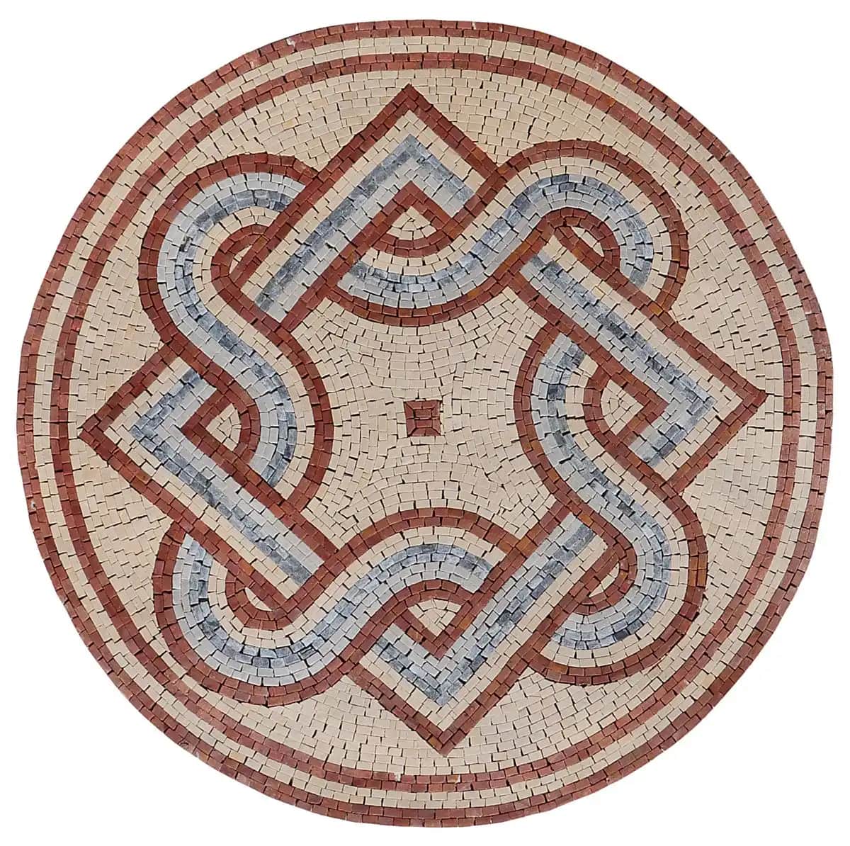 Cobra – Mosaic Designs handmade marble mosaic (Geometric)