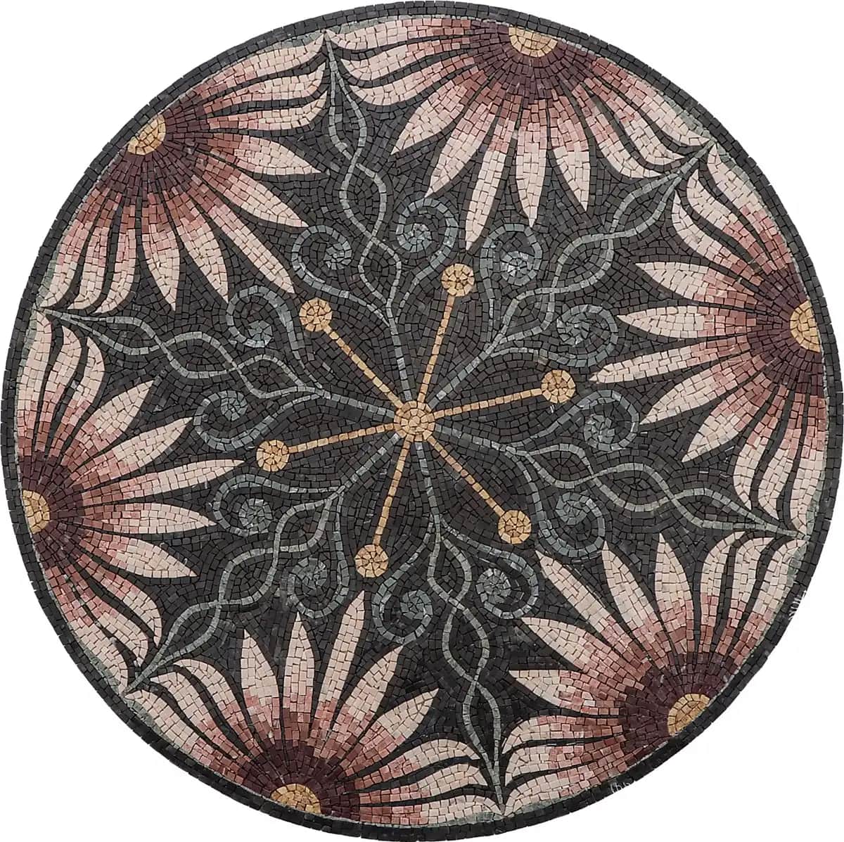 Equals – Mosaic Designs handmade marble mosaic (Geometric)