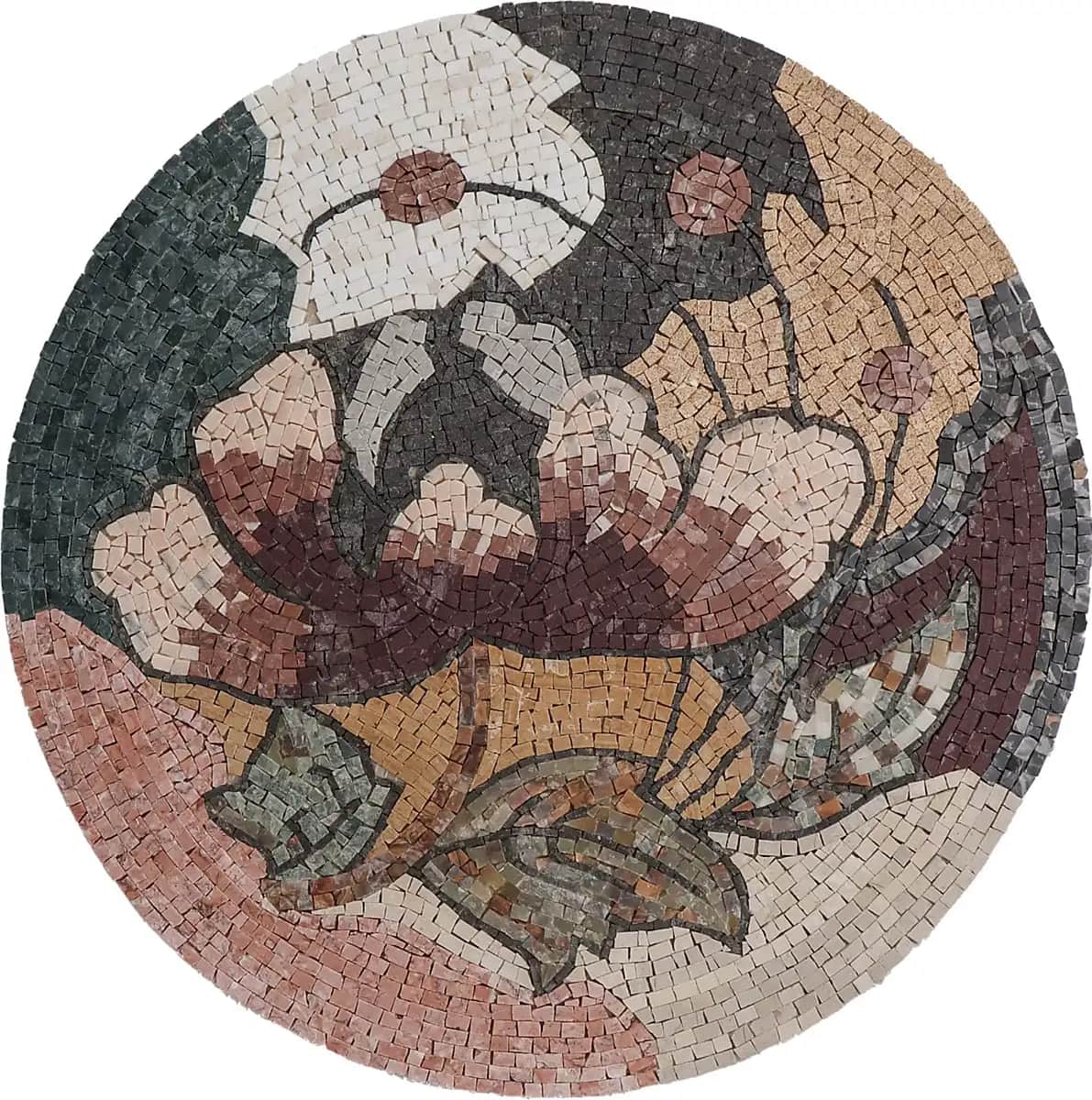Back Yard – Mosaic Designs handmade marble mosaic (Nature)