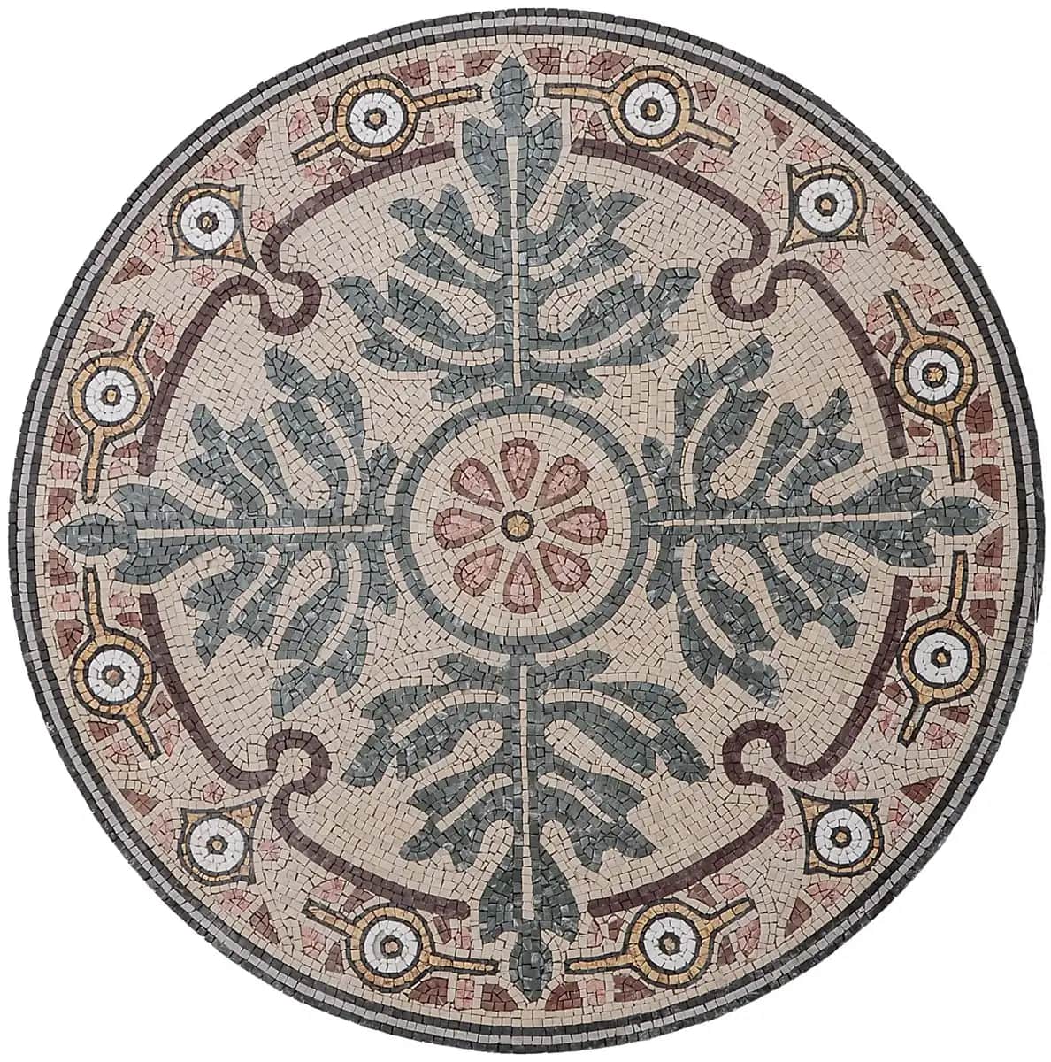 The Encounter – Mosaic Designs handmade marble mosaic (Nature)