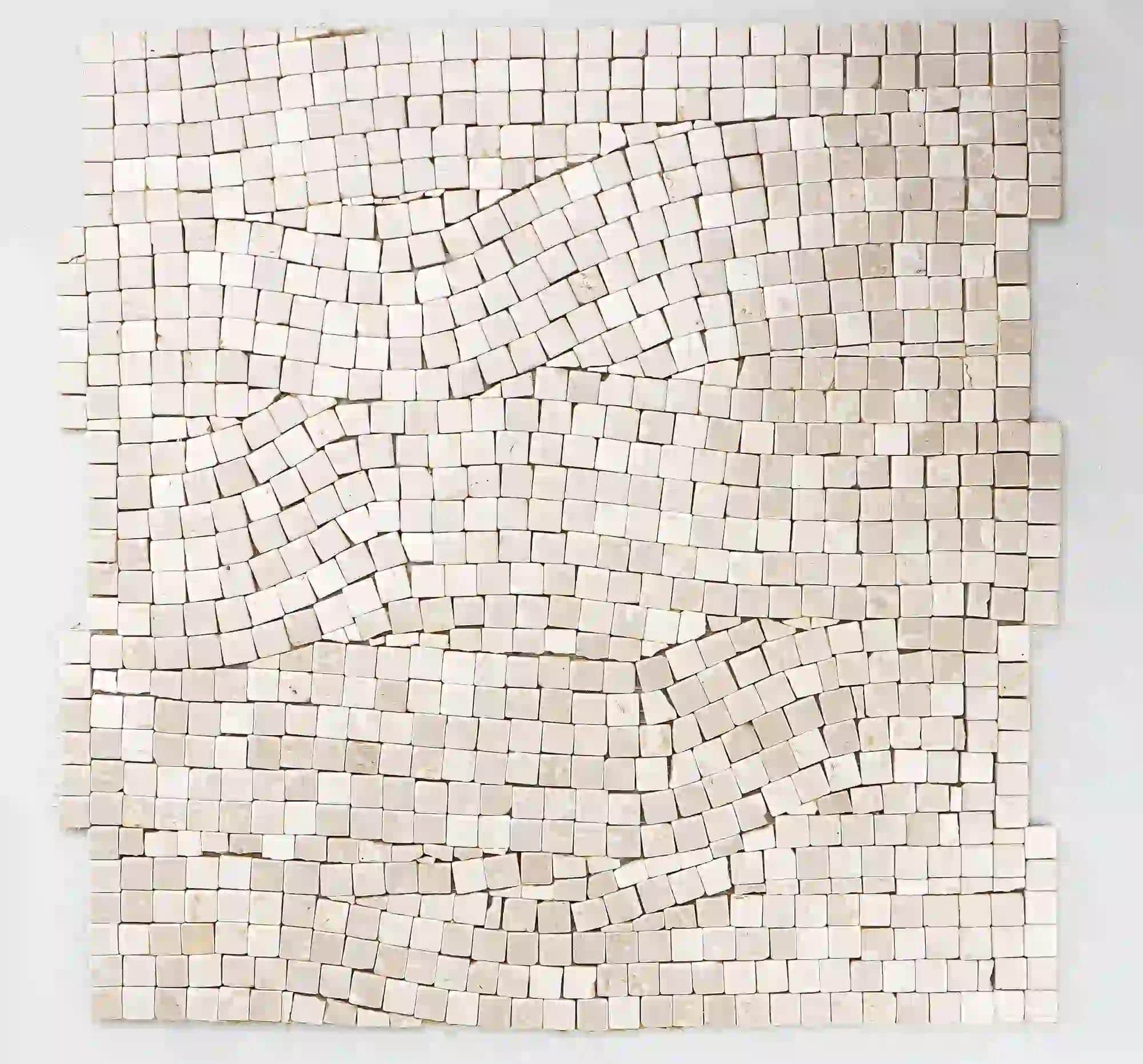 Alabaster floor tile in tunisian beige marble