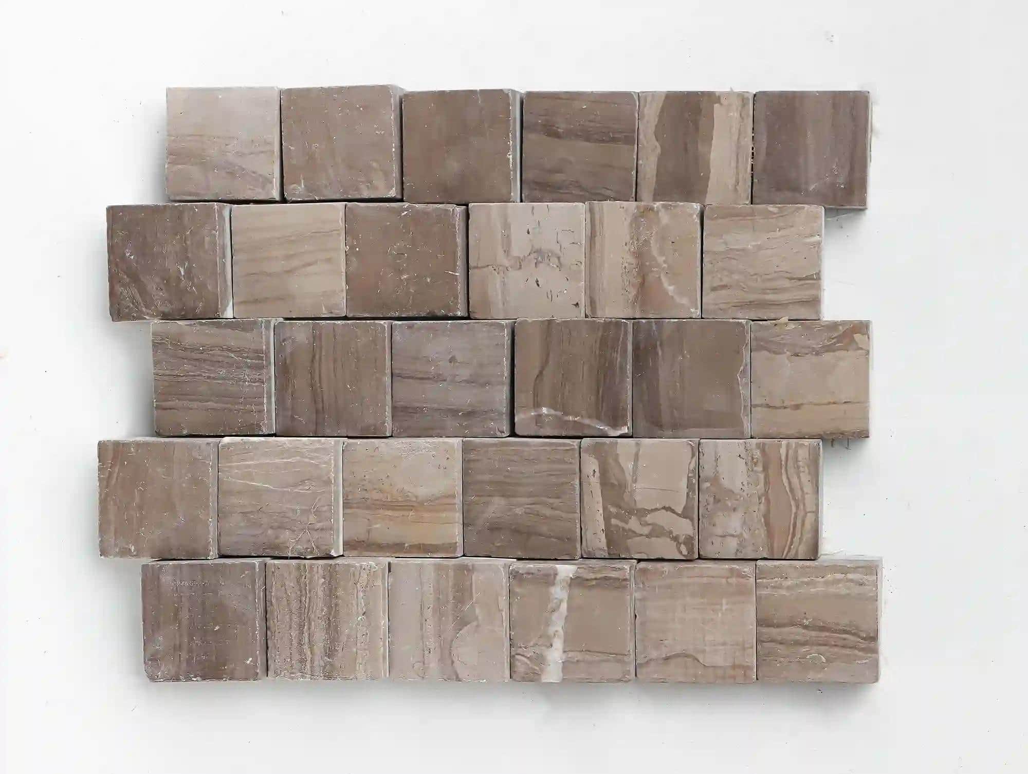 Giovanni wall tile in athena grey marble