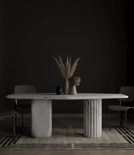 Archetypal Carrara Table - product detail