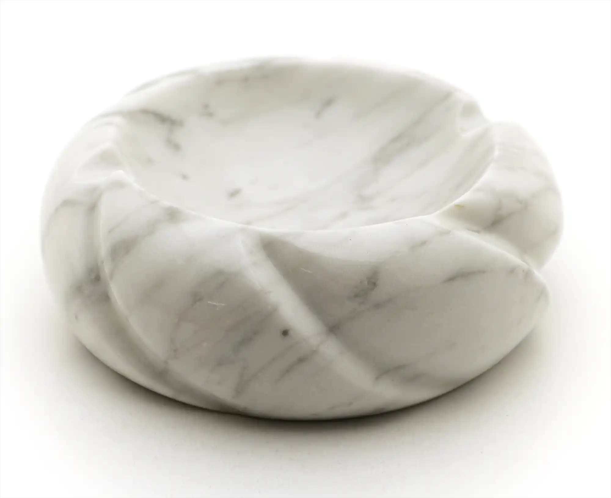 The White Swan handmade marble ashtray