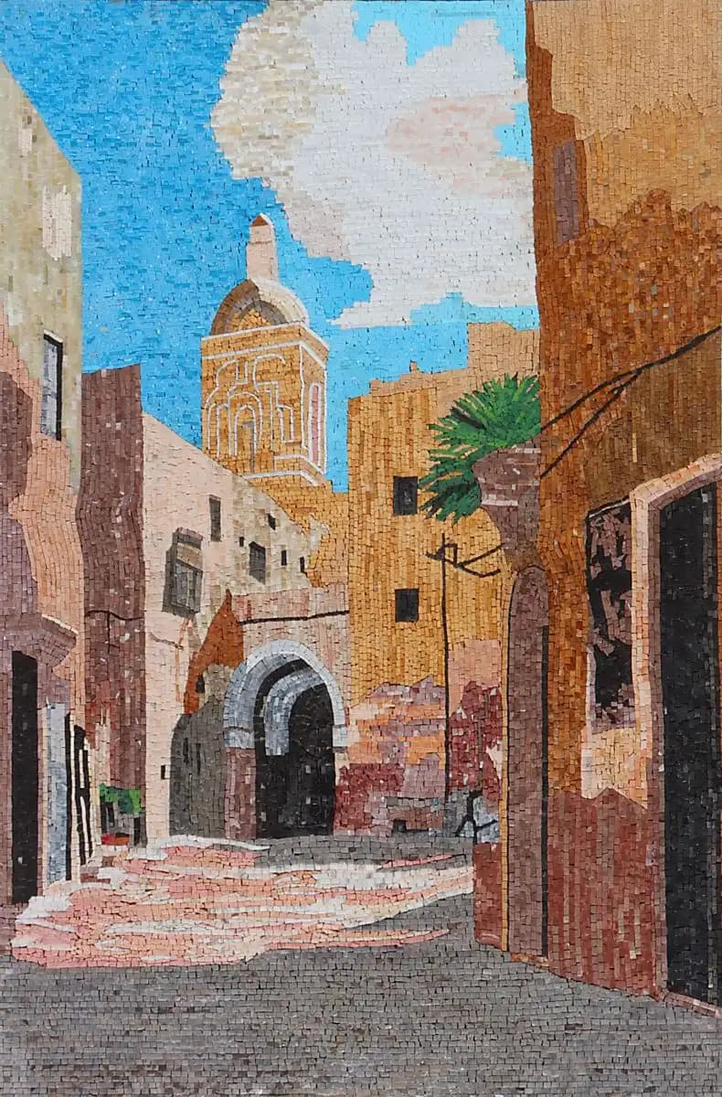 A Aldeia – Mosaic Designs handmade marble mosaic (Architecture)