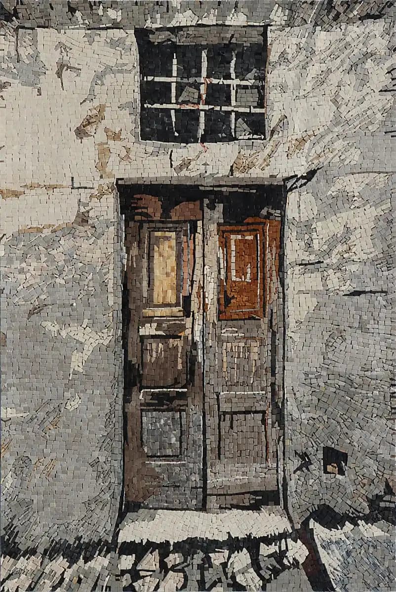 Abandoned Residence – Mosaic Designs handmade marble mosaic (Architecture)
