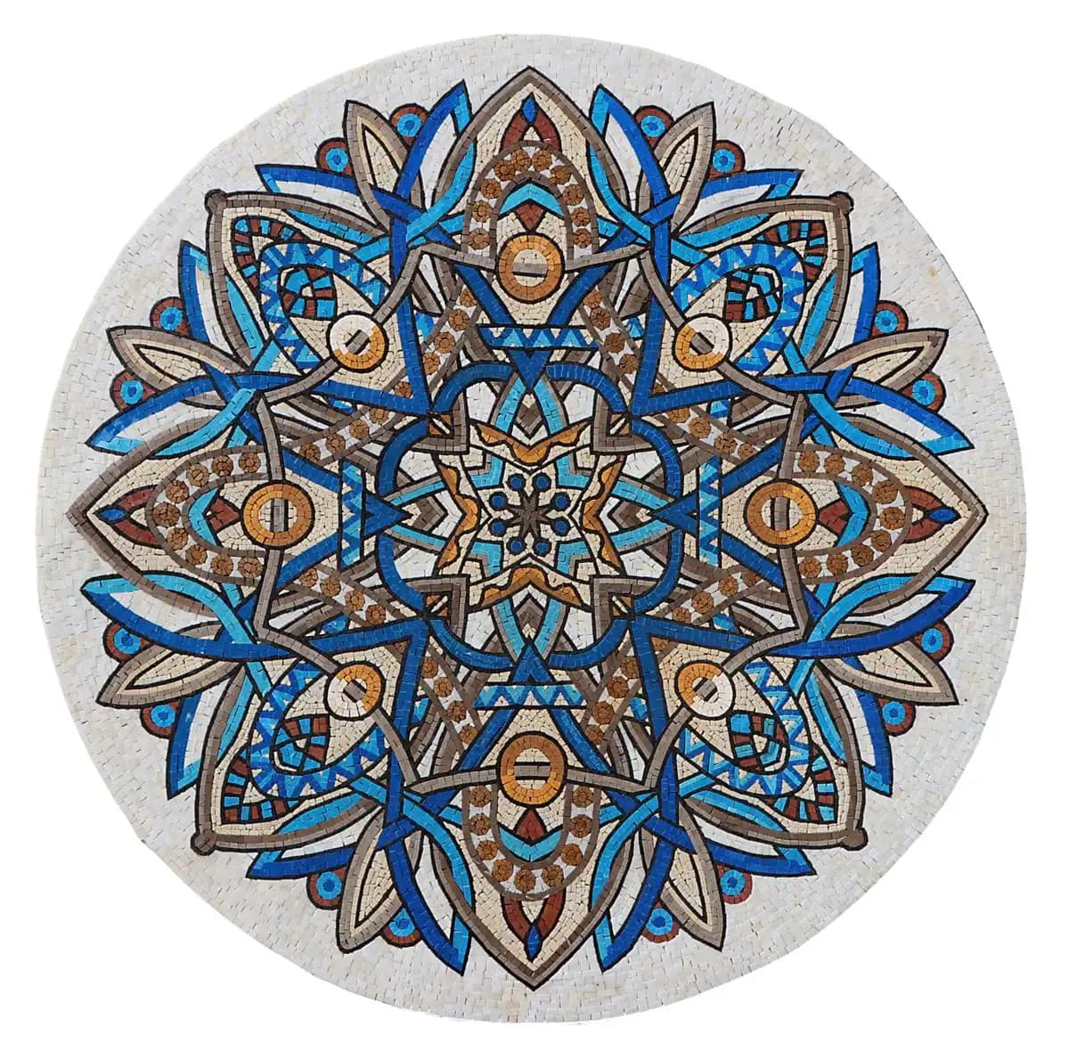 Azure – Mosaic Designs handmade marble mosaic (Geometric)