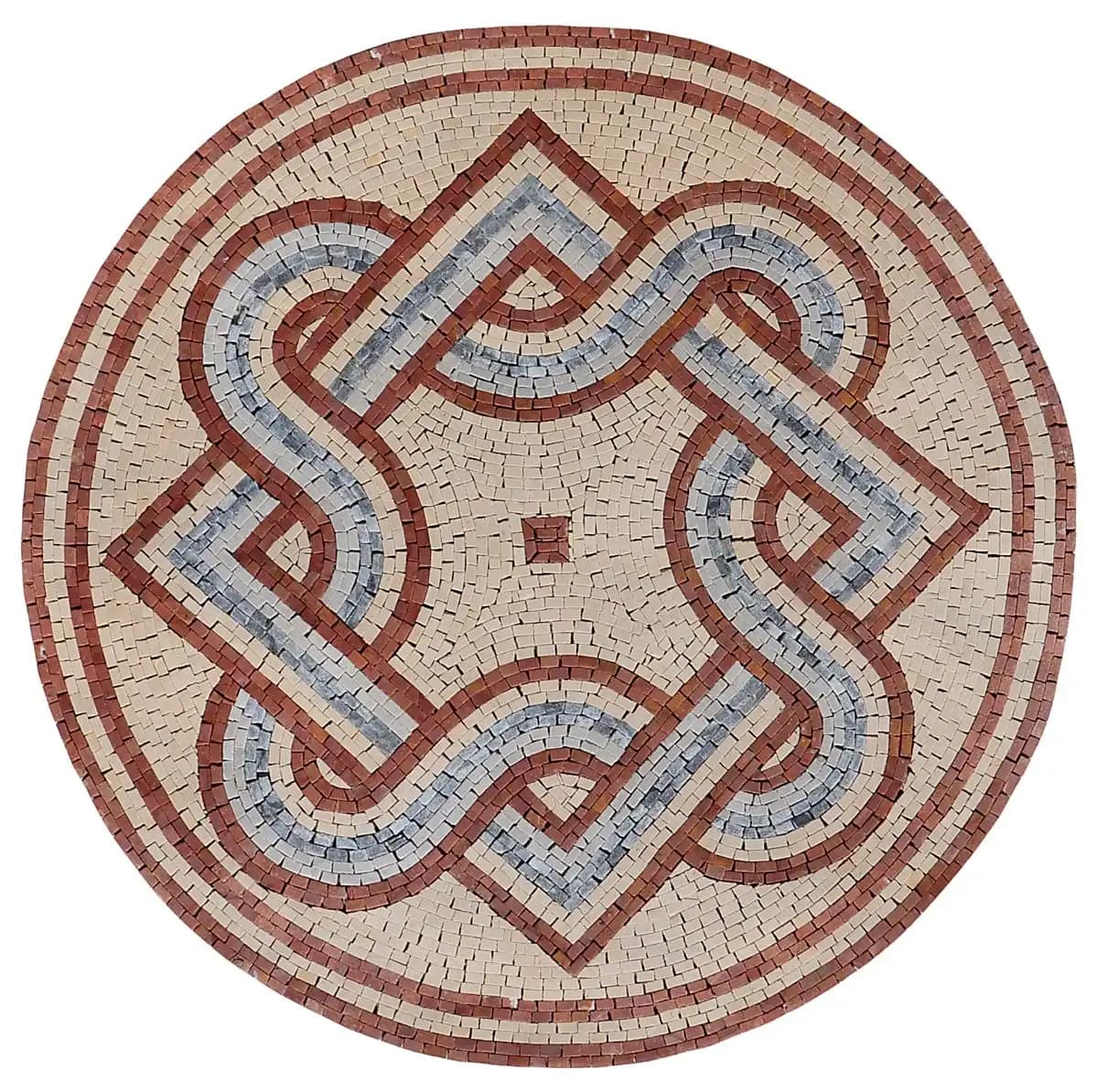 Cobra – Mosaic Designs handmade marble mosaic (Geometric)