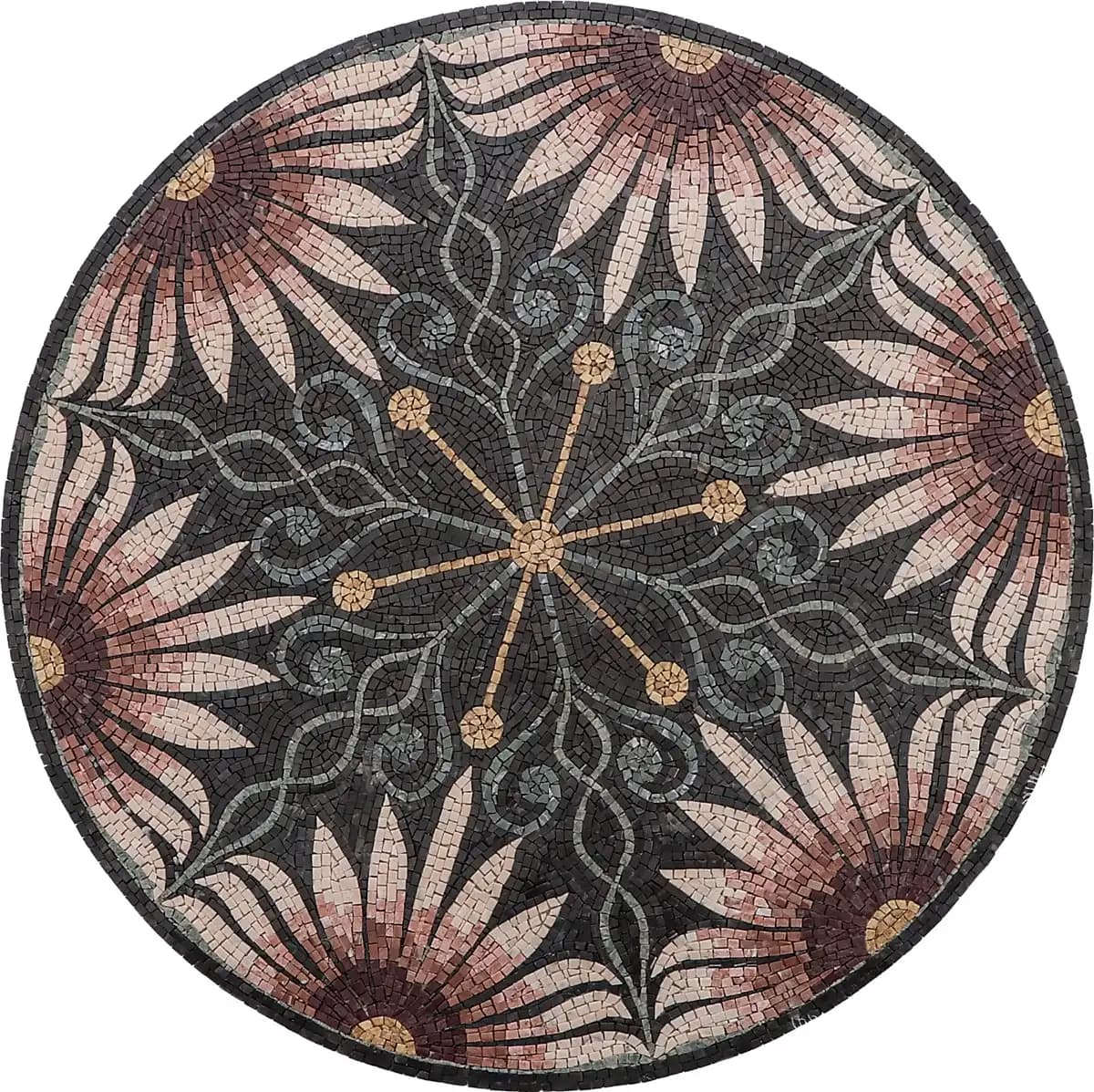 Equals – Mosaic Designs handmade marble mosaic (Geometric)