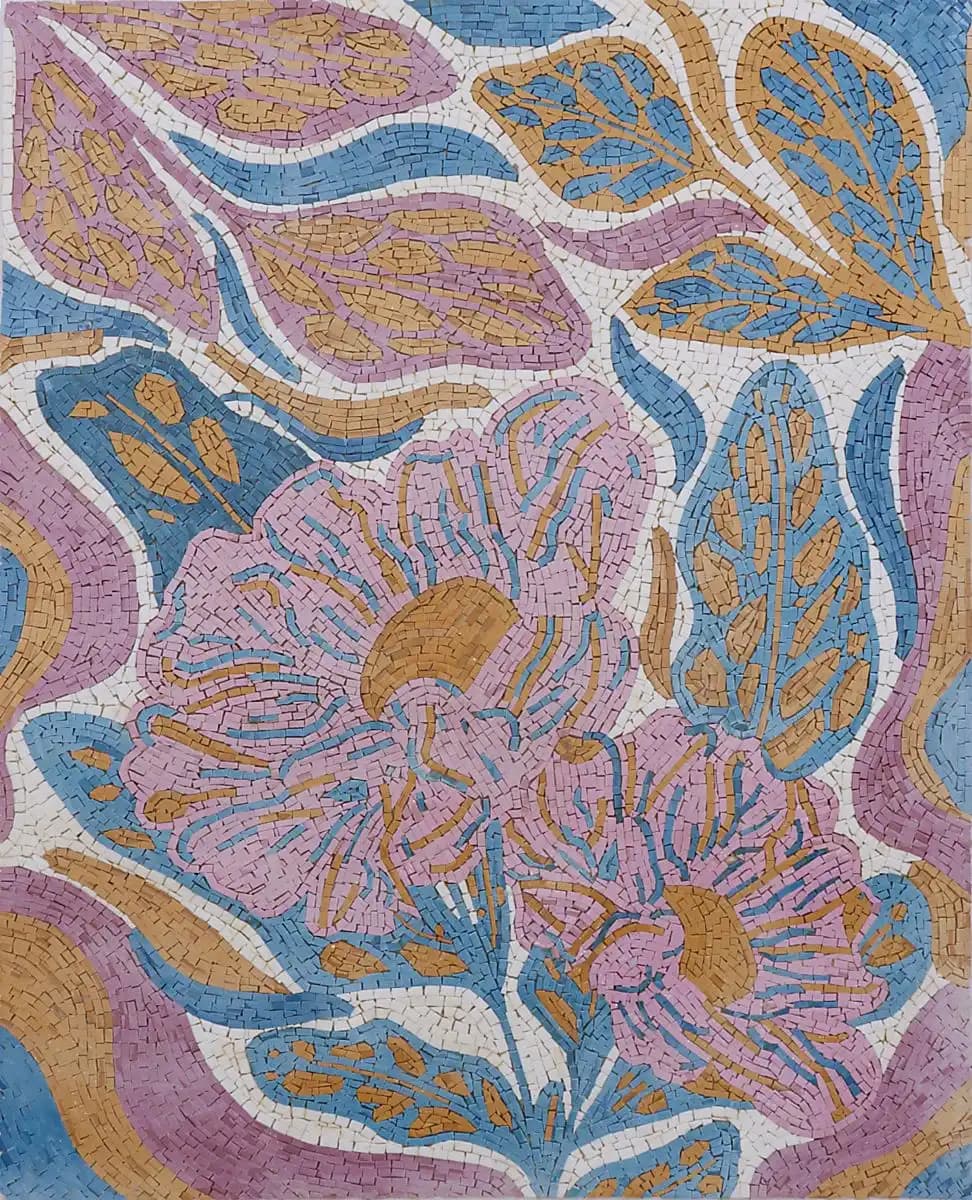 Flow – Mosaic Designs handmade marble mosaic (Nature)