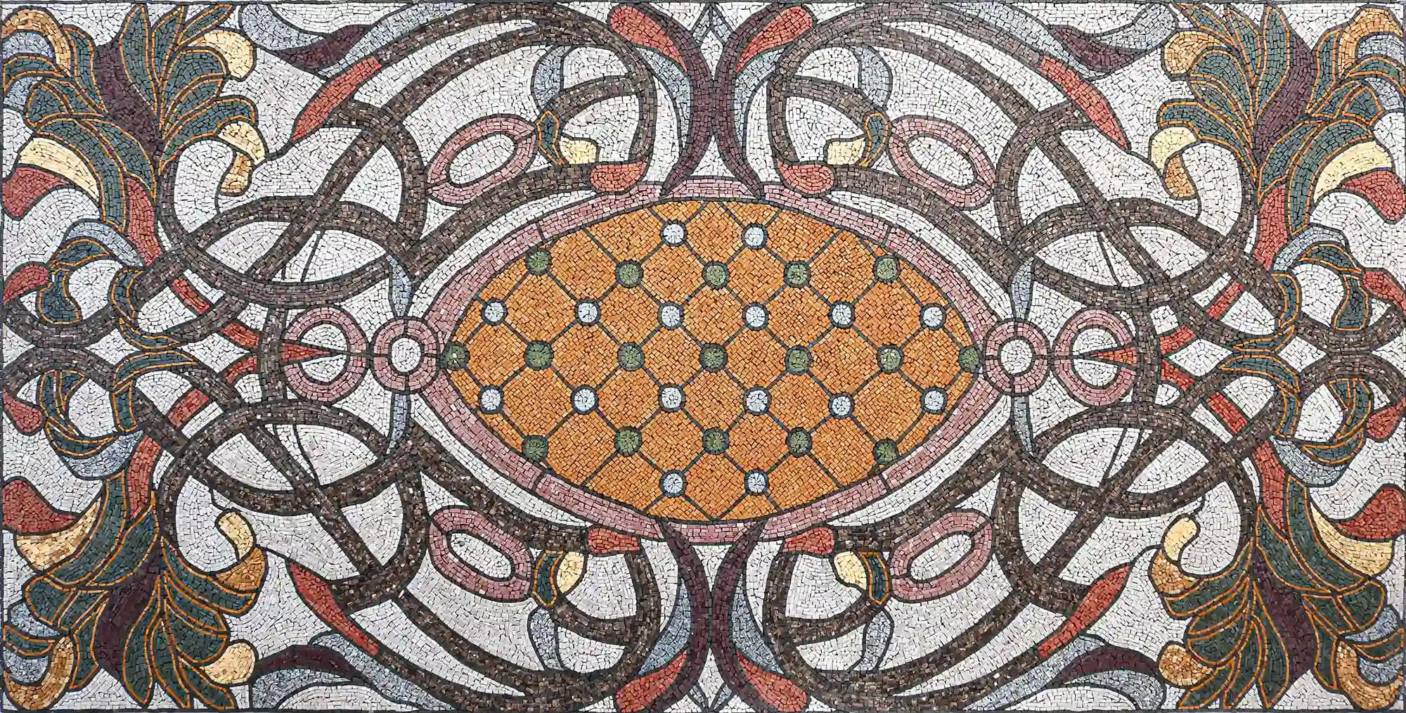 Flora handmade marble mosaic (Others)