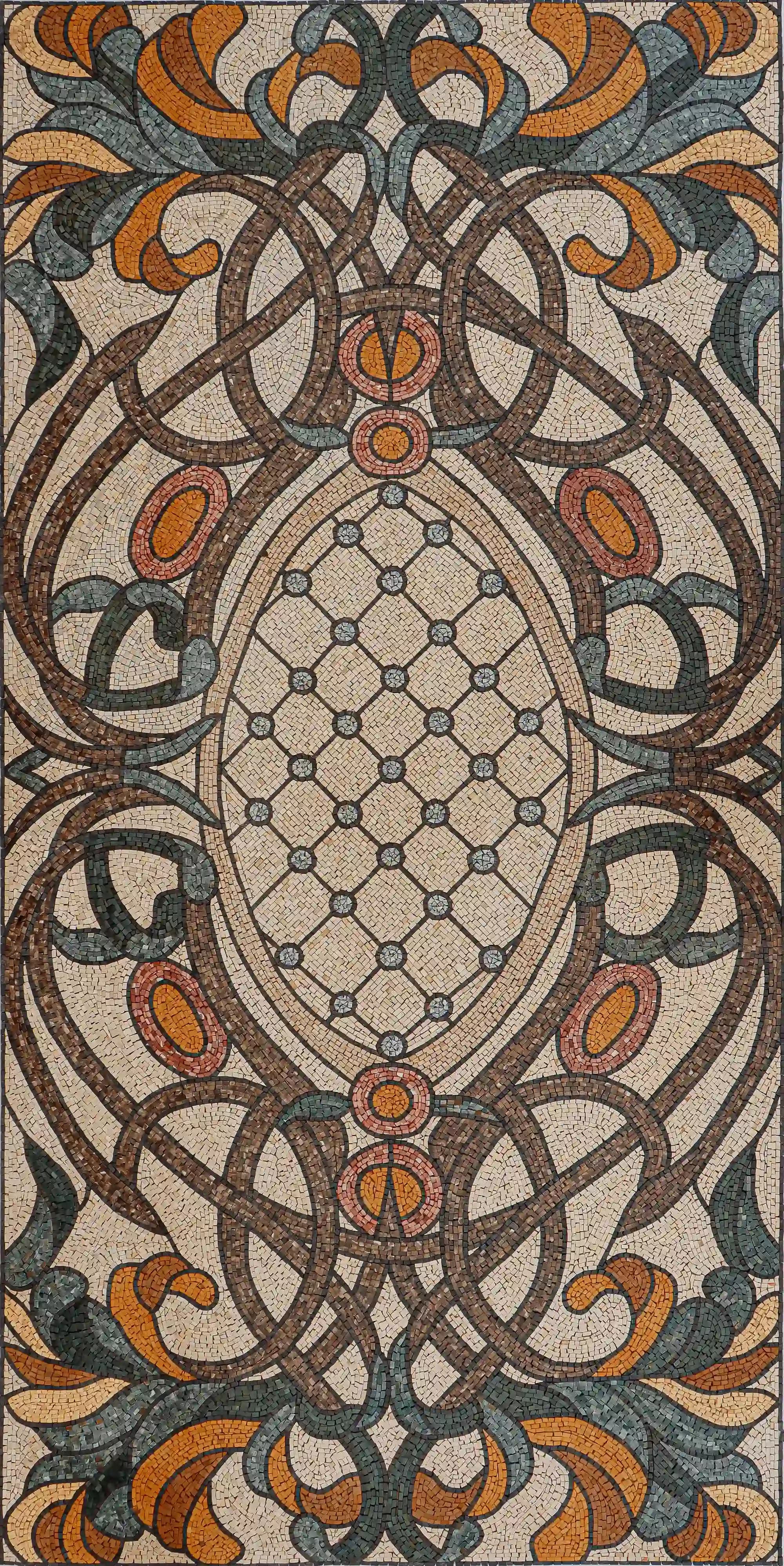 Gratitude handmade marble mosaic (Others)