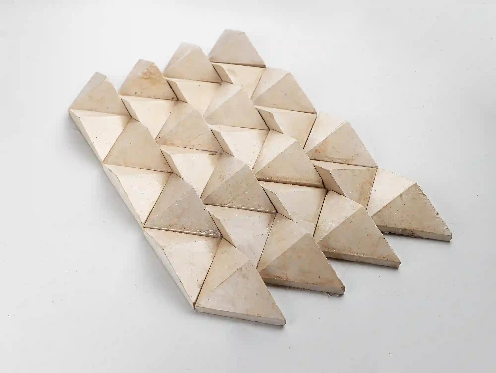 Ivory wall tile in tunisian beige stone