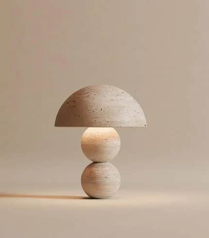 Igloo Marble Lamp by Rozaik