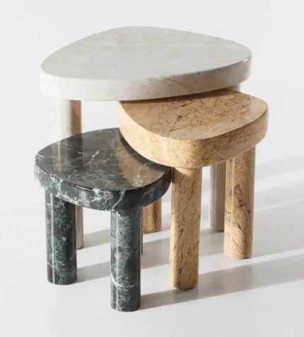 The Triplets Tables by Rozaik