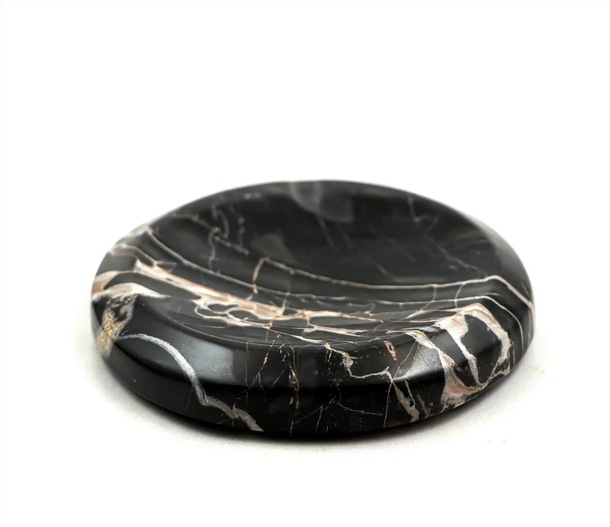 Best in Black handmade marble ashtray