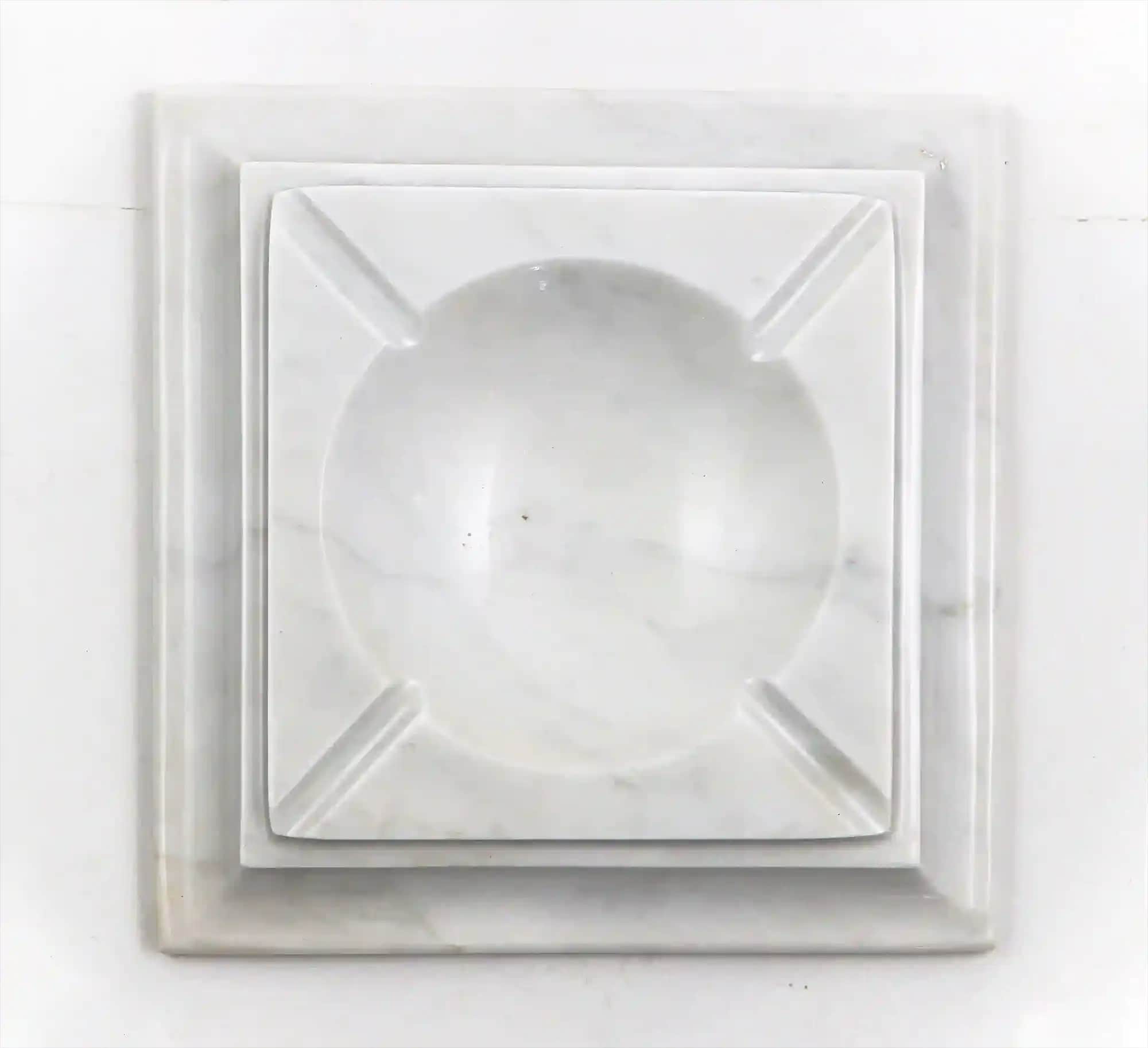 Dove handmade marble ashtray