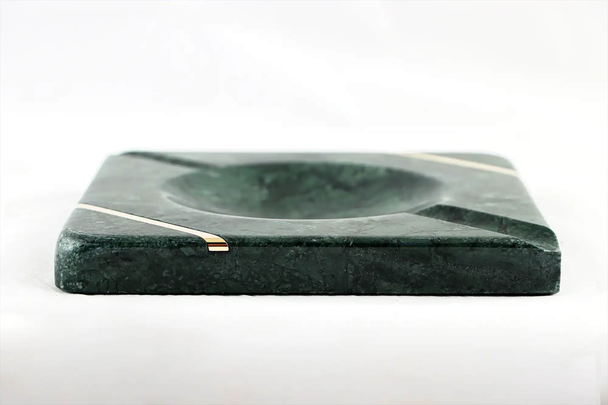 Entrepreneur handmade marble ashtray