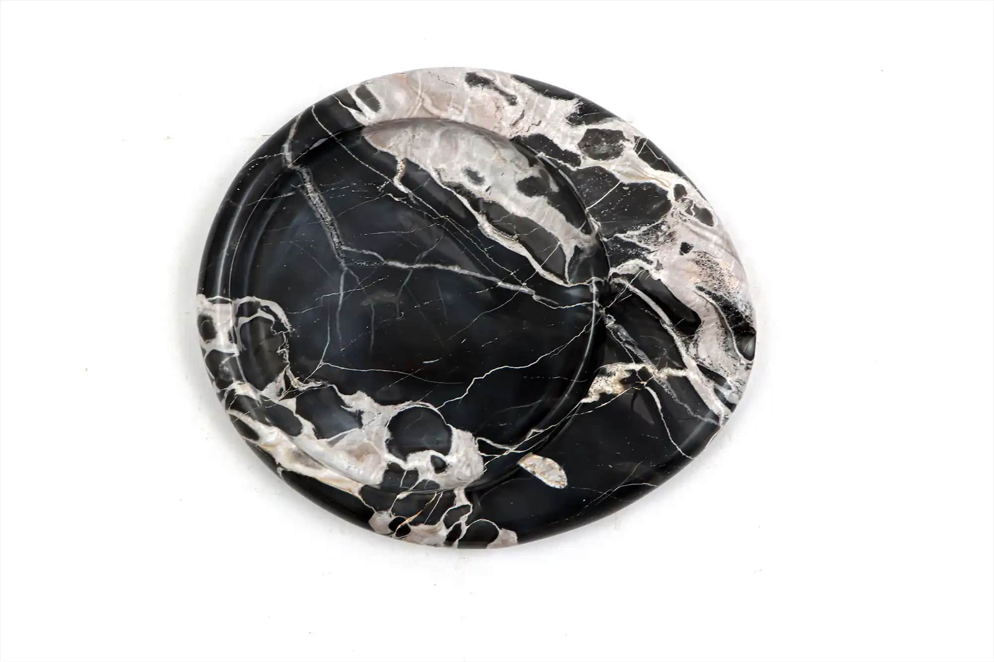 Thunder handmade marble ashtray