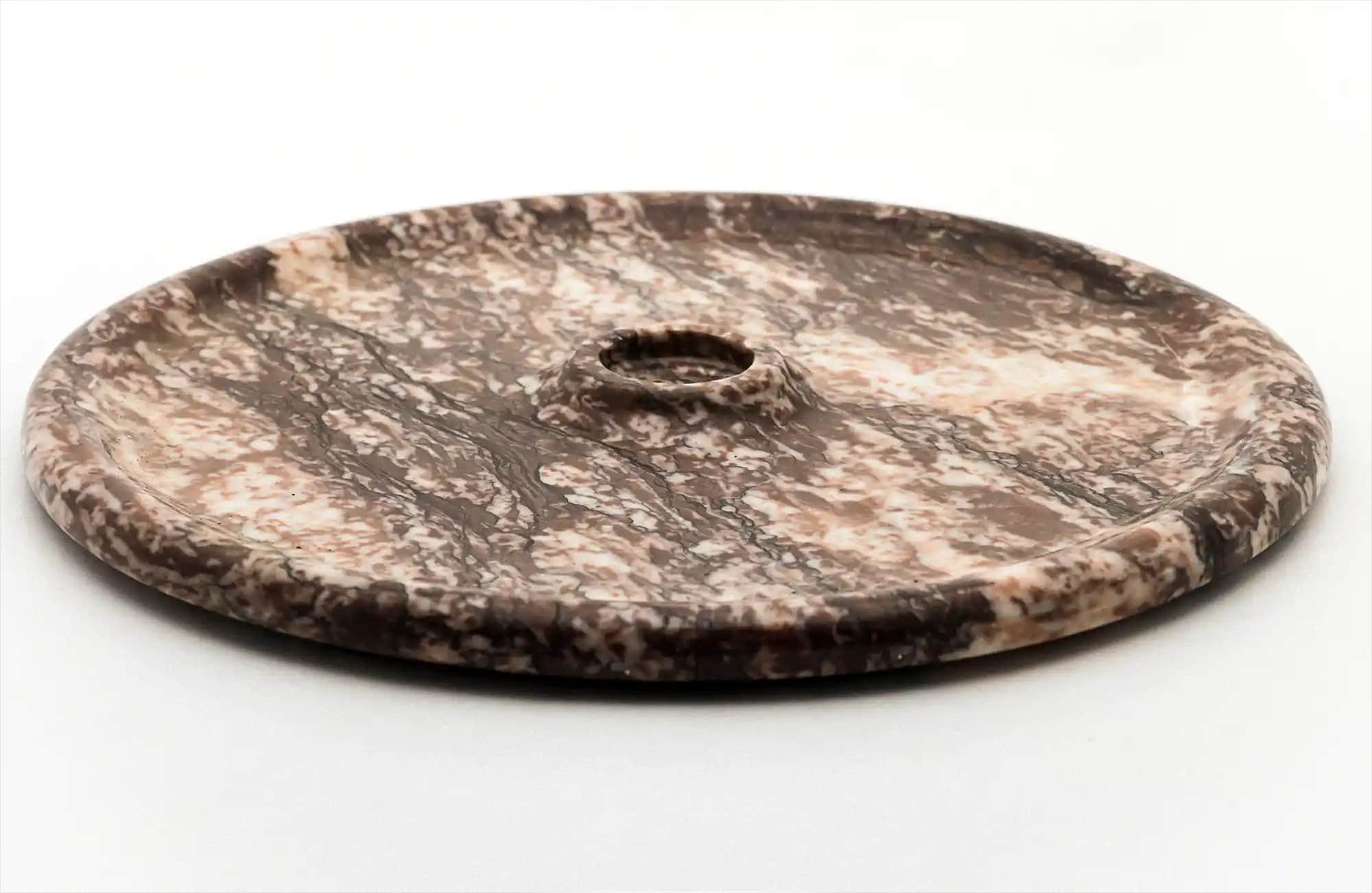 Amelia handmade marble candle holder