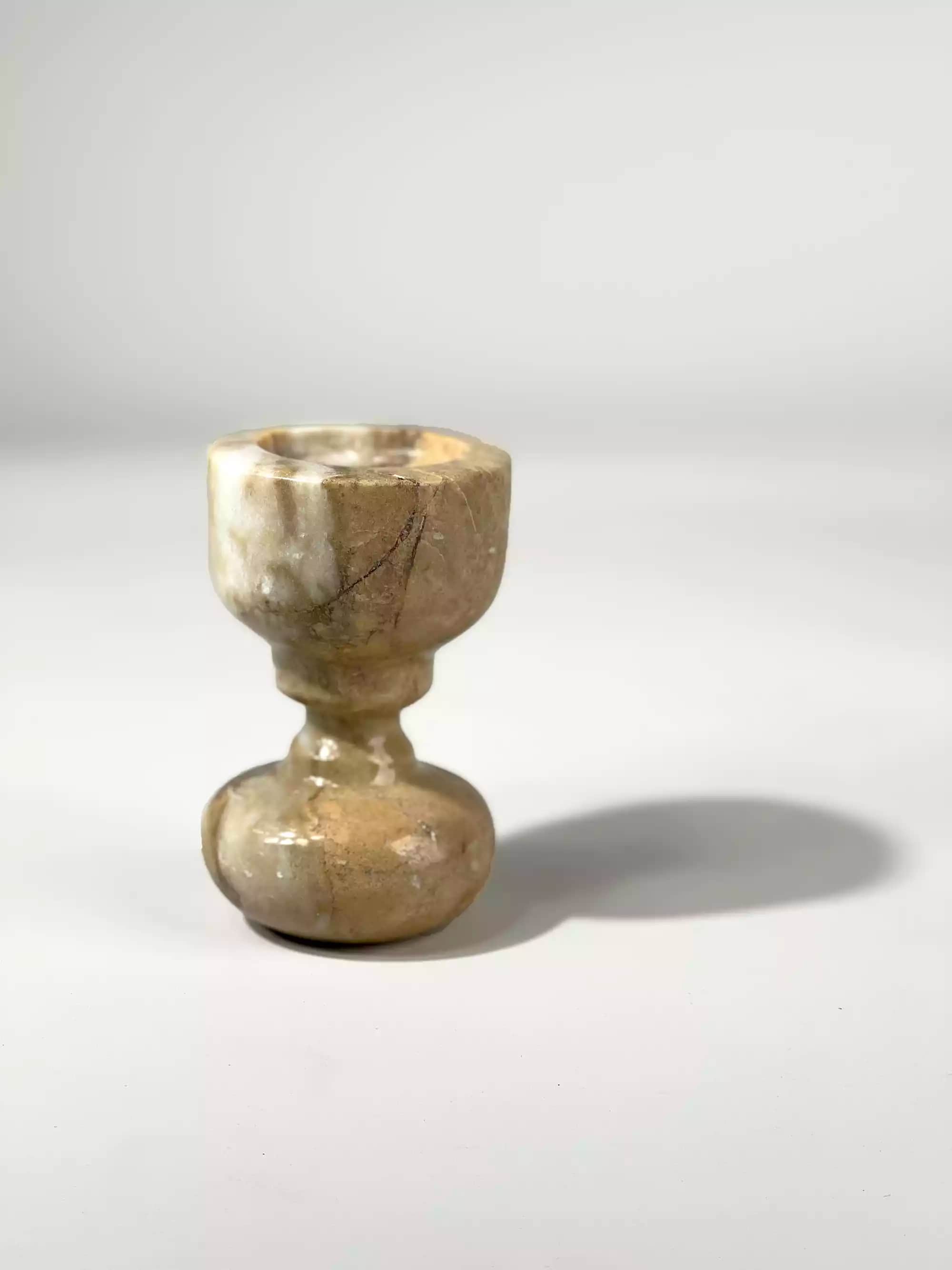 The Family's Profit handmade marble candle holder