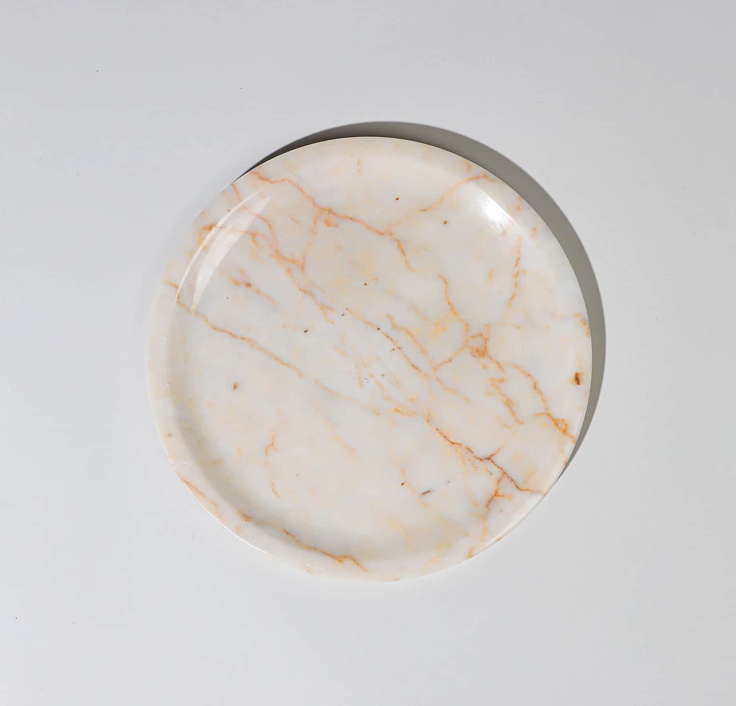 Highlight handmade marble display item