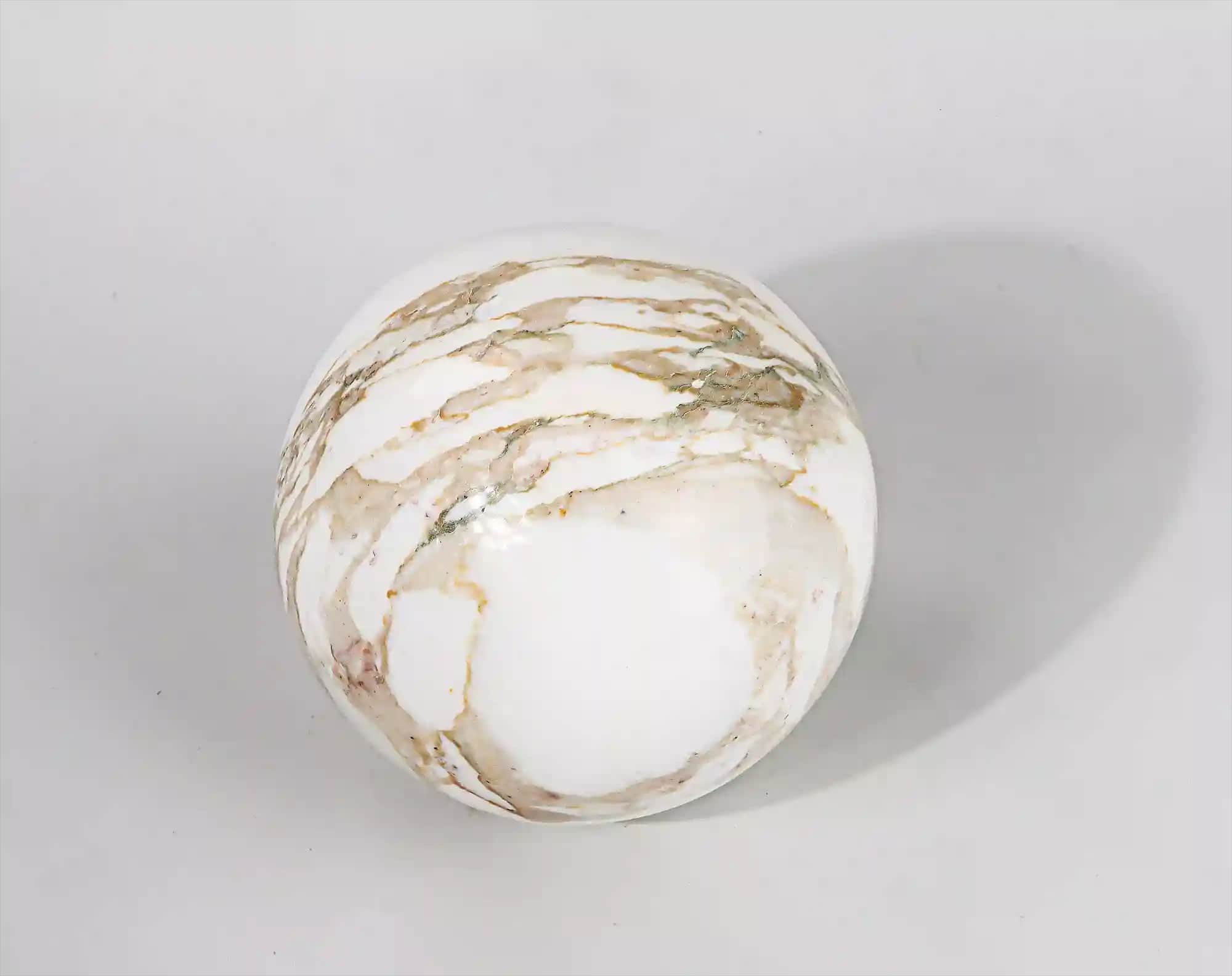 The Sphere handmade marble sculpture