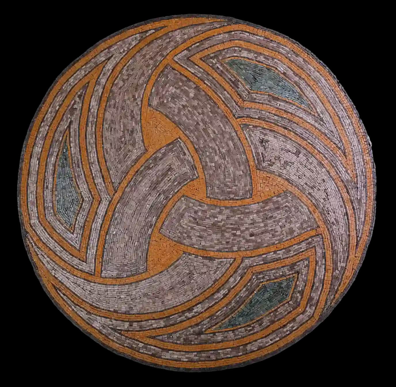 Full of Power handmade marble mosaic (Abstract)