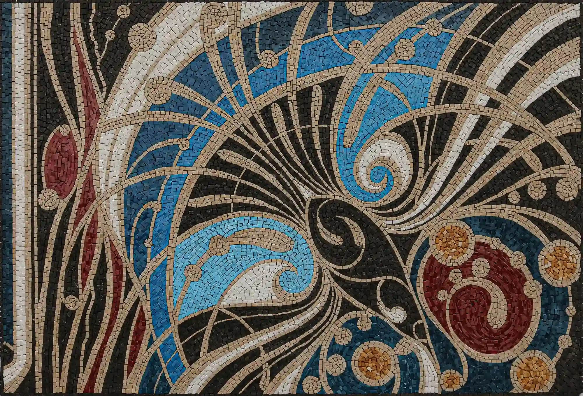 Miracle handmade marble mosaic (Abstract)
