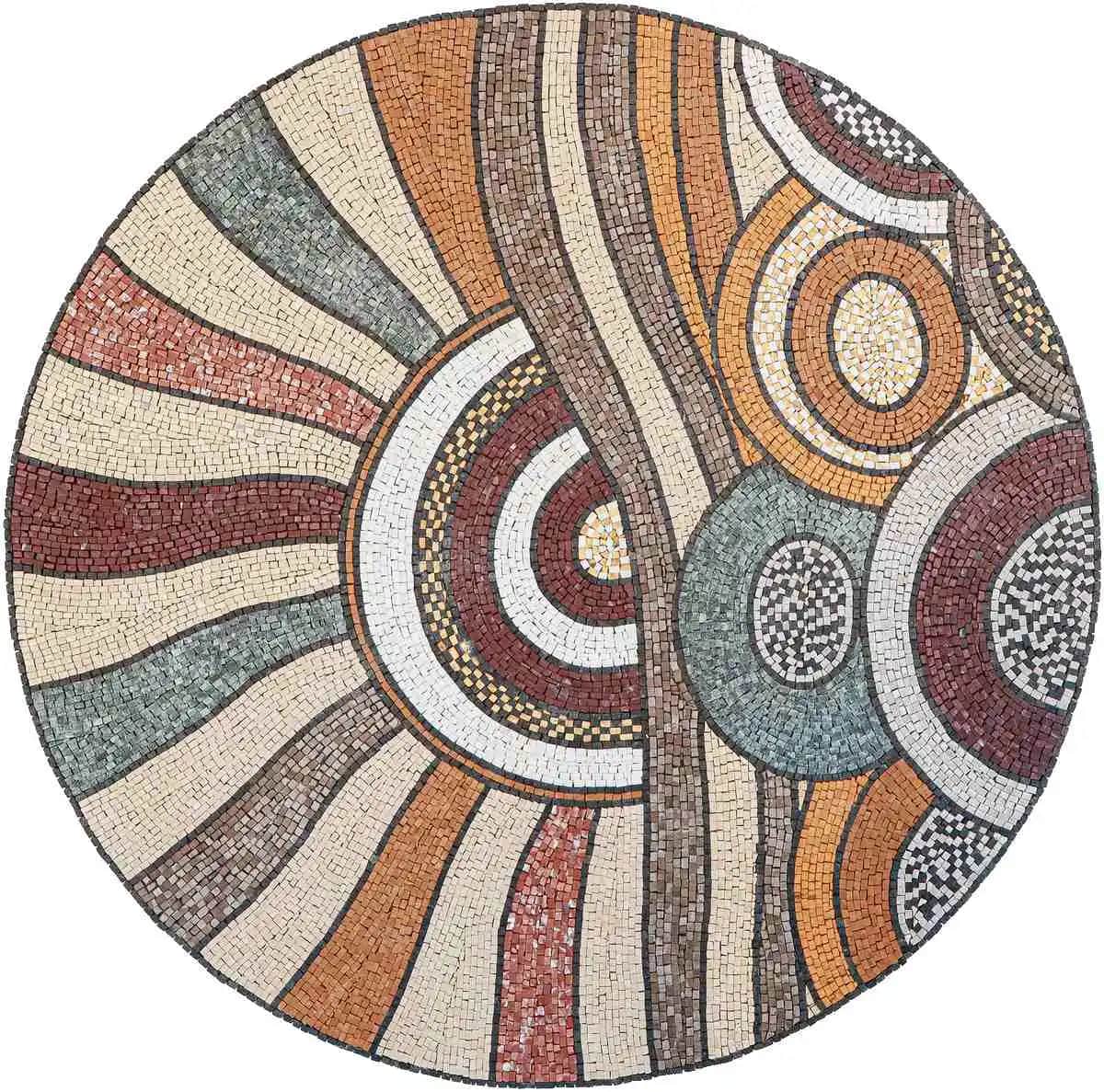 Amara – Mosaic Designs handmade marble mosaic (Geometric)