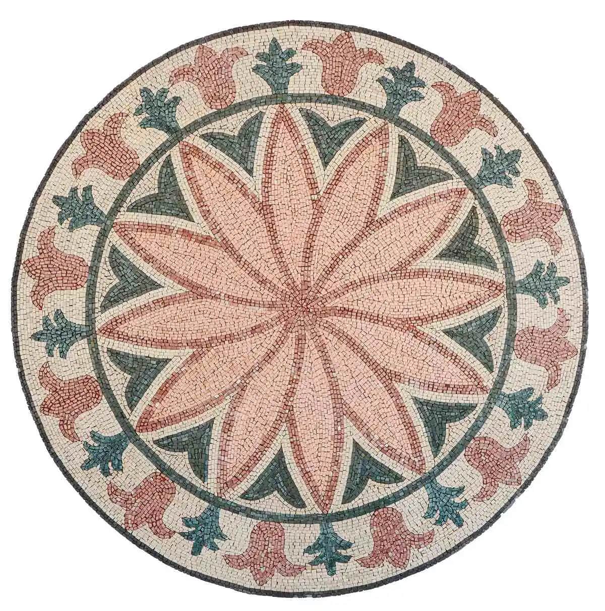 Antoinette – Mosaic Designs handmade marble mosaic (Geometric)