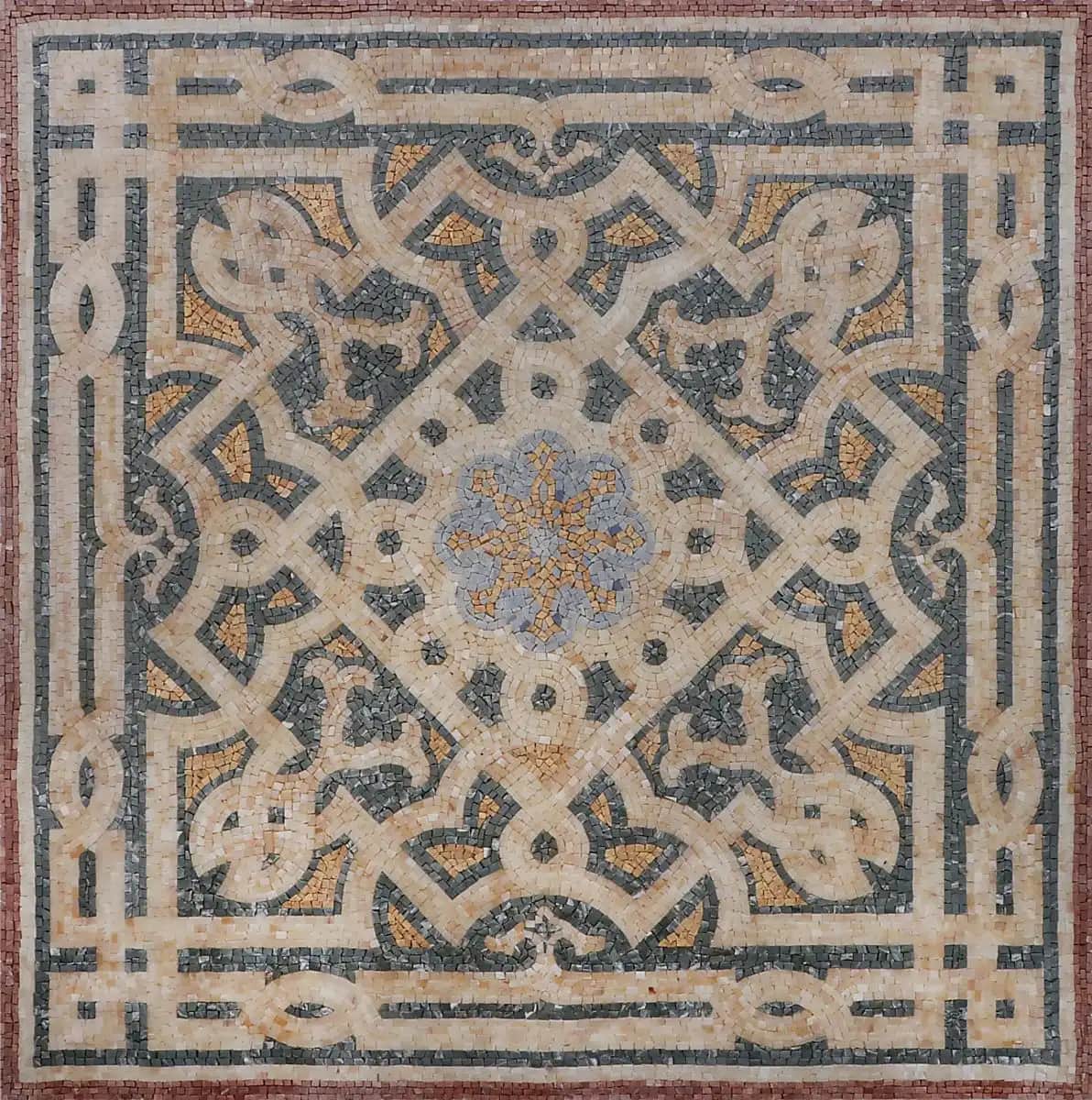 Labirinto – Mosaic Designs handmade marble mosaic (Geometric)