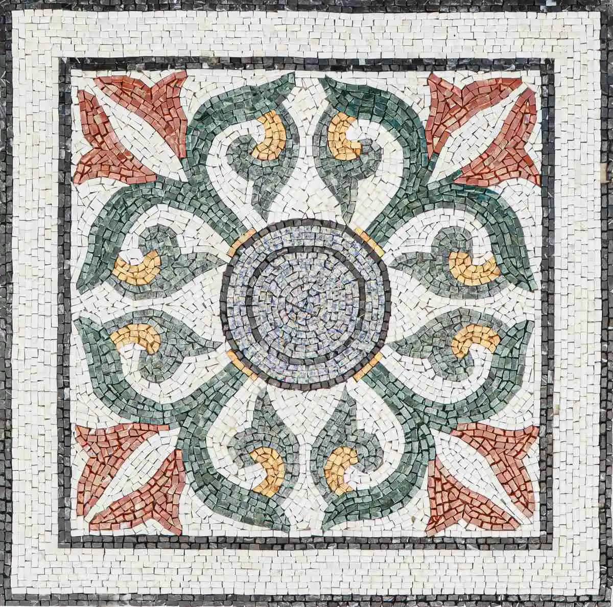 Mirabella – Mosaic Designs handmade marble mosaic (Geometric)