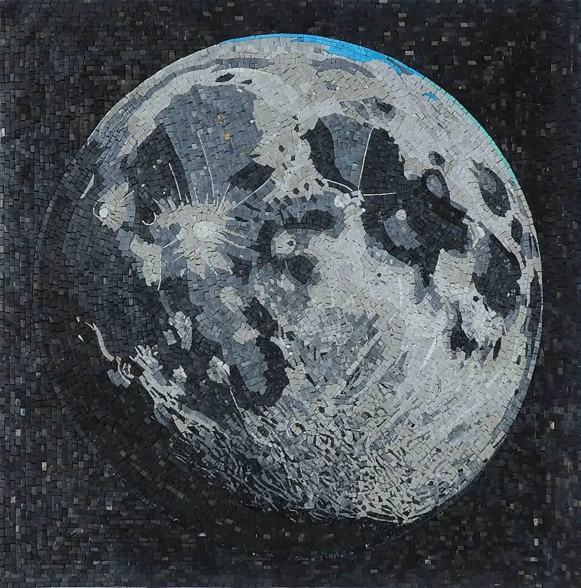 Eclipse – Mosaic Designs handmade marble mosaic (Nature)