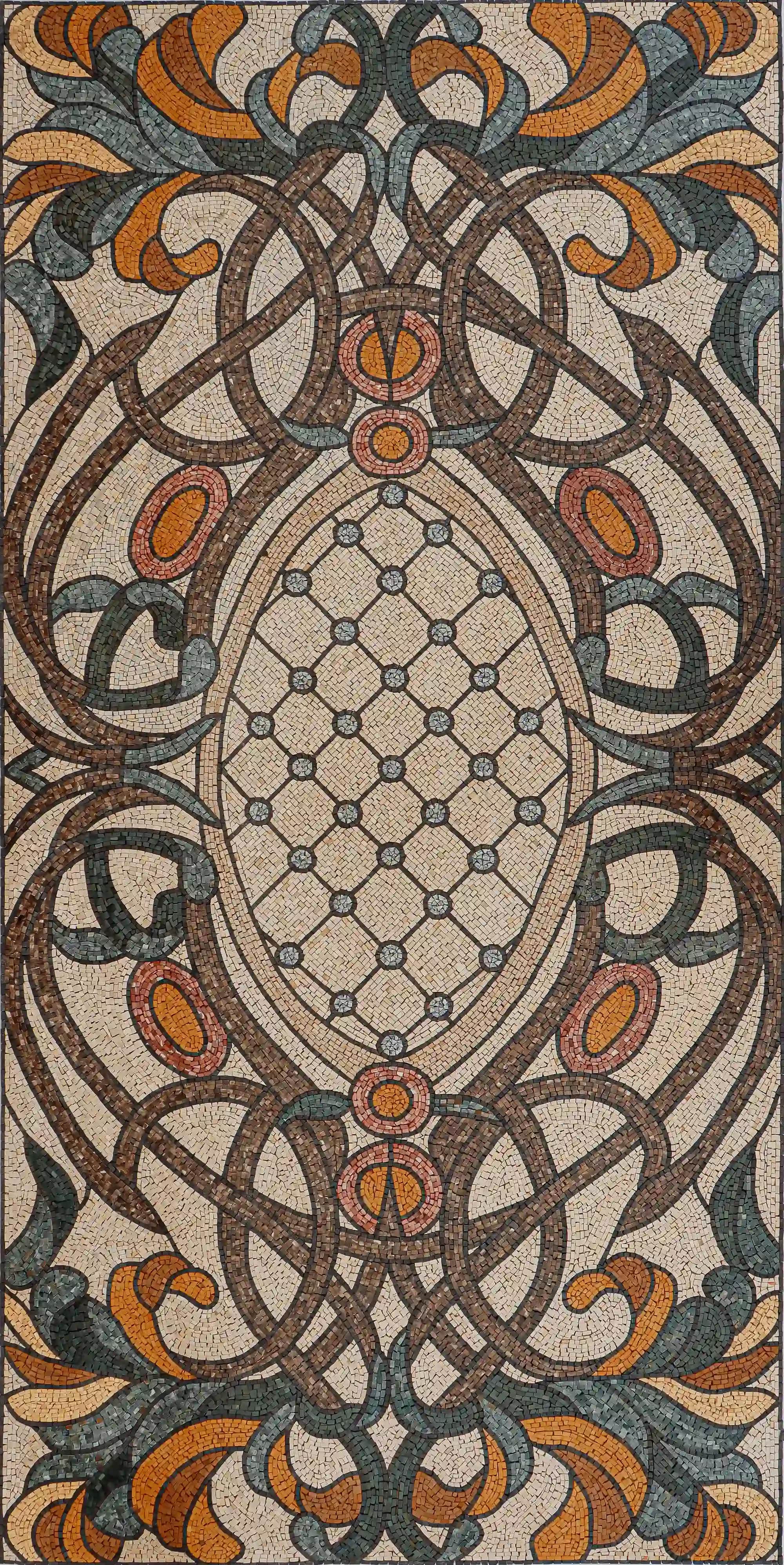 Gratitude handmade marble mosaic (Others)