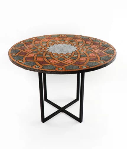 Sage Mosaic Table by Delara Studio
