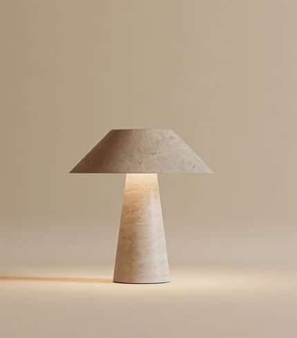 Tokyo Marble Lamp by Delara Studio