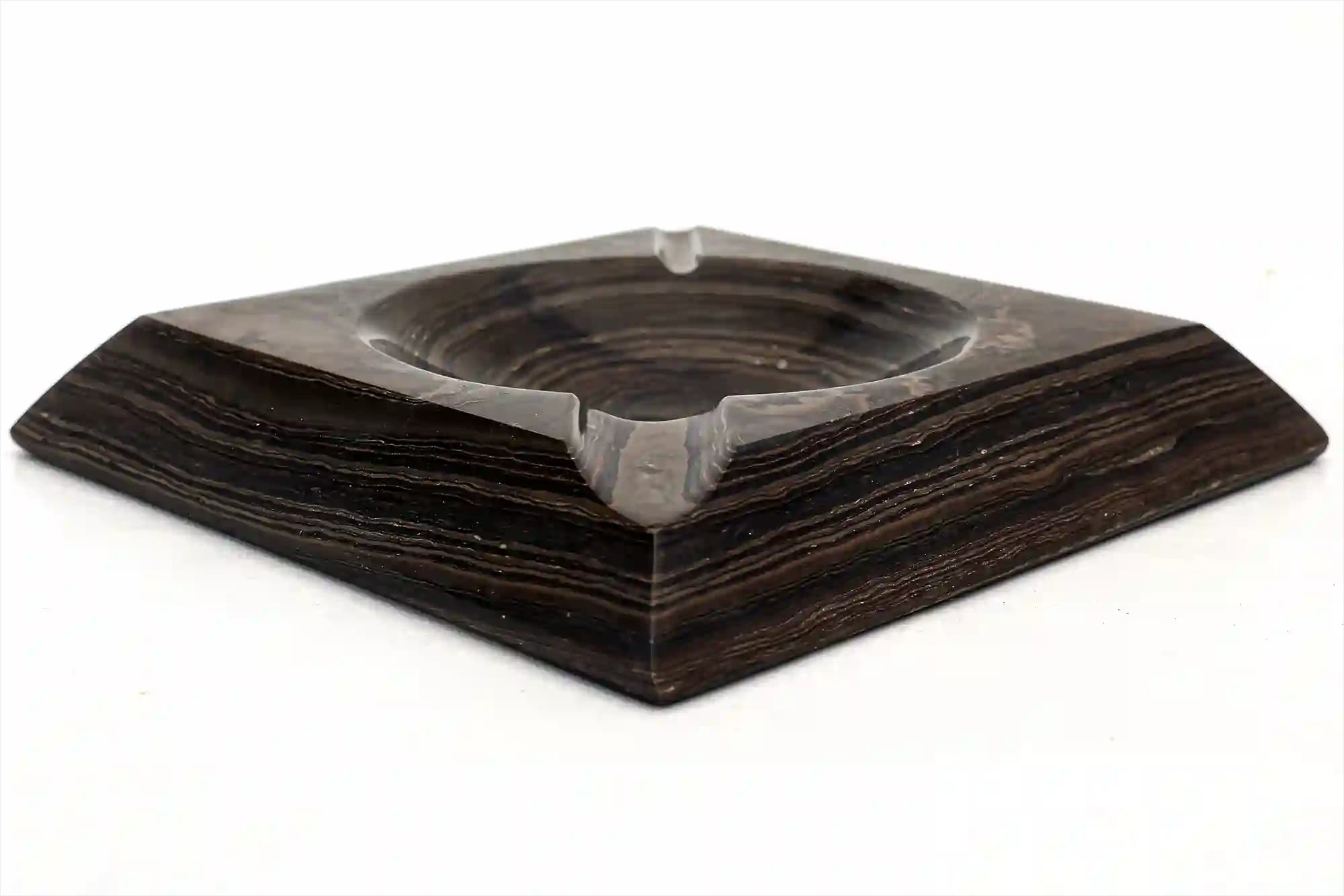 Cycle of life handmade marble ashtray
